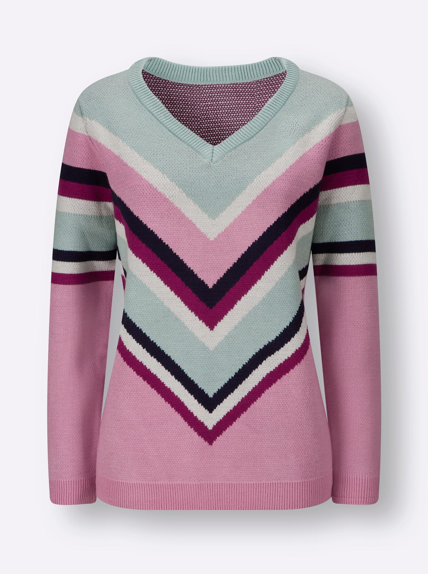 Classic Basics Strickpullover »Jacquard-Pullover«