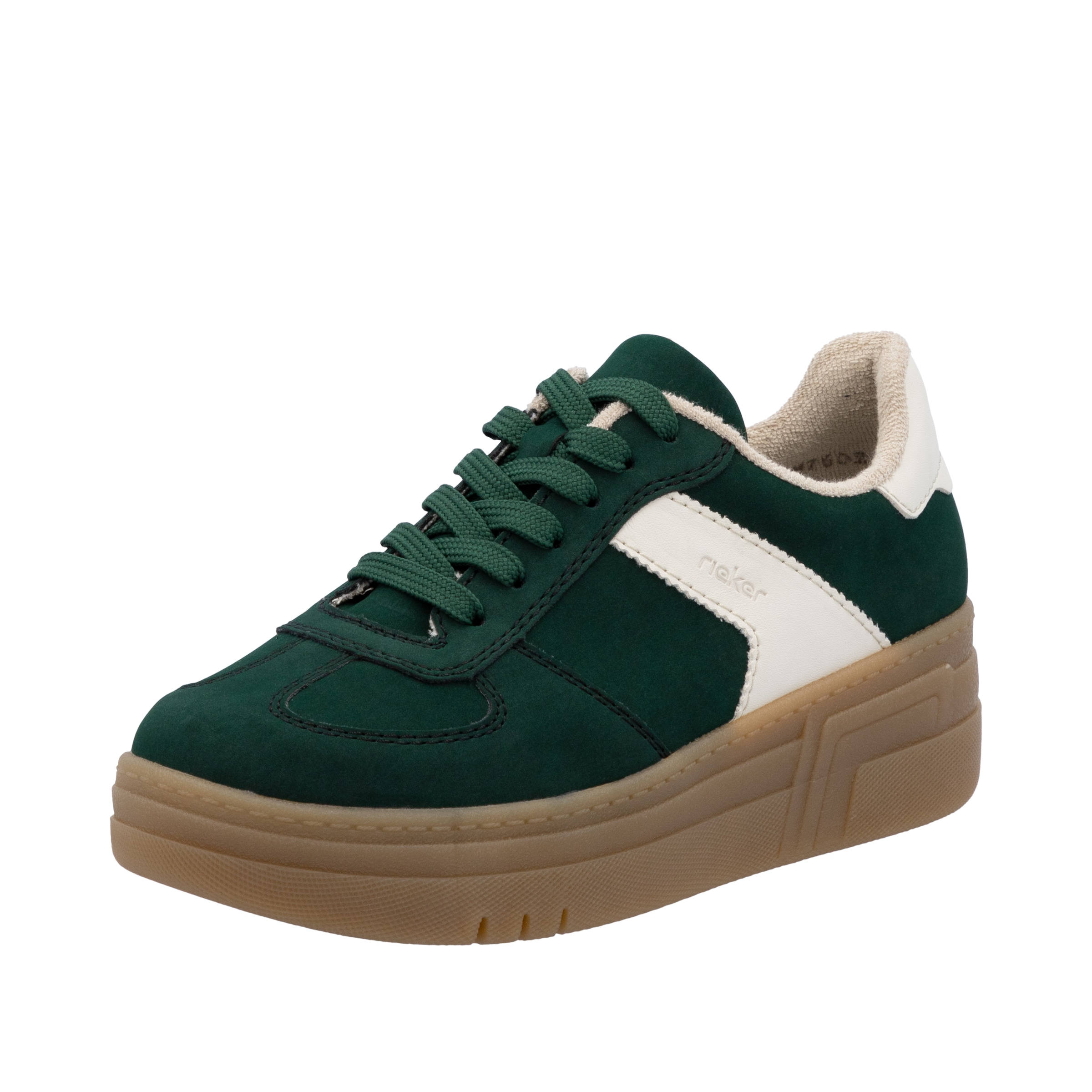 Rieker Plateausneaker, Retro-Sneaker, Basket-Sneaker, Schnürer mit softem S günstig online kaufen