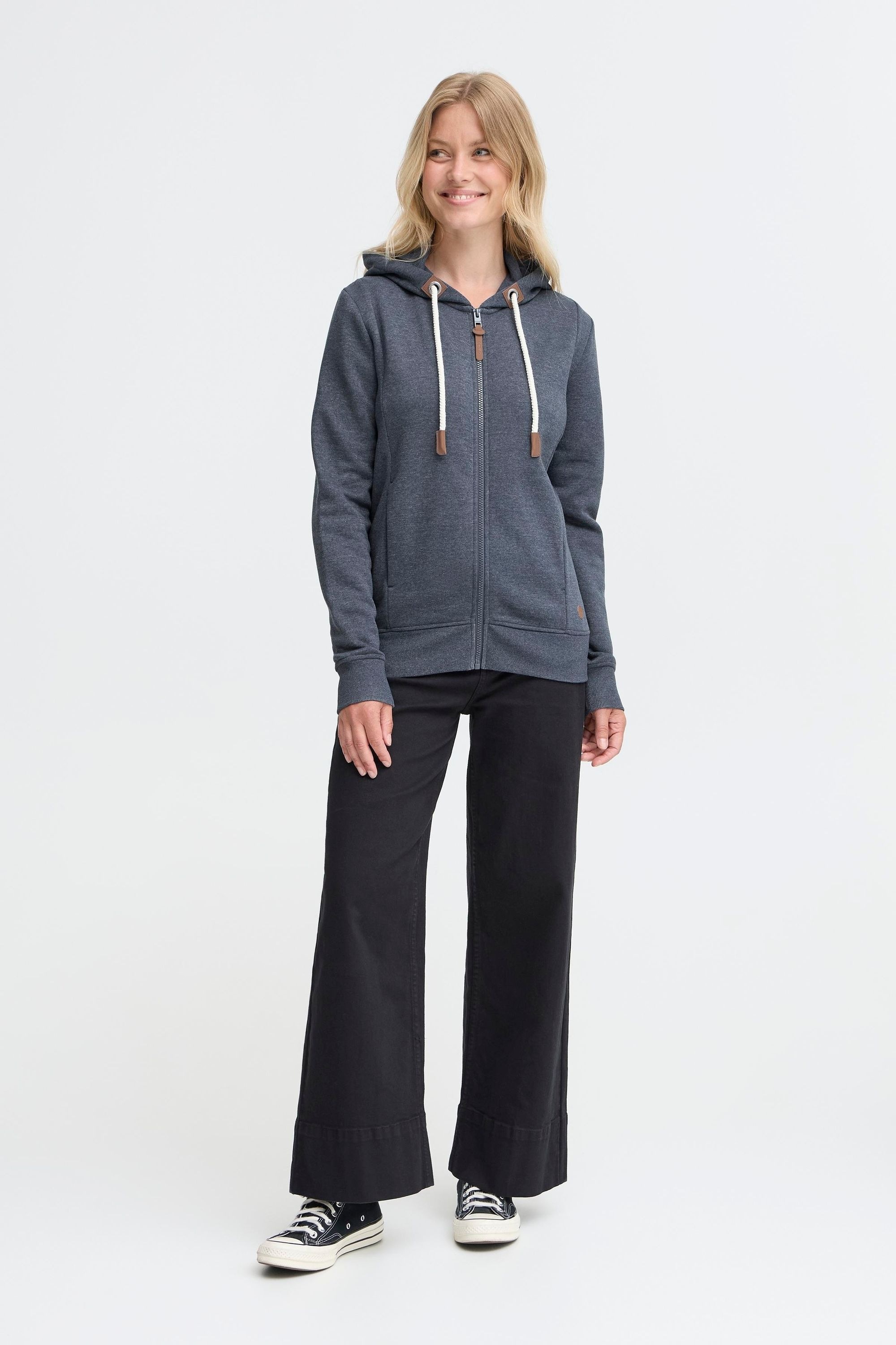 OXMO Kapuzensweatjacke »Kapuzenfleecejacke OXMILLE«