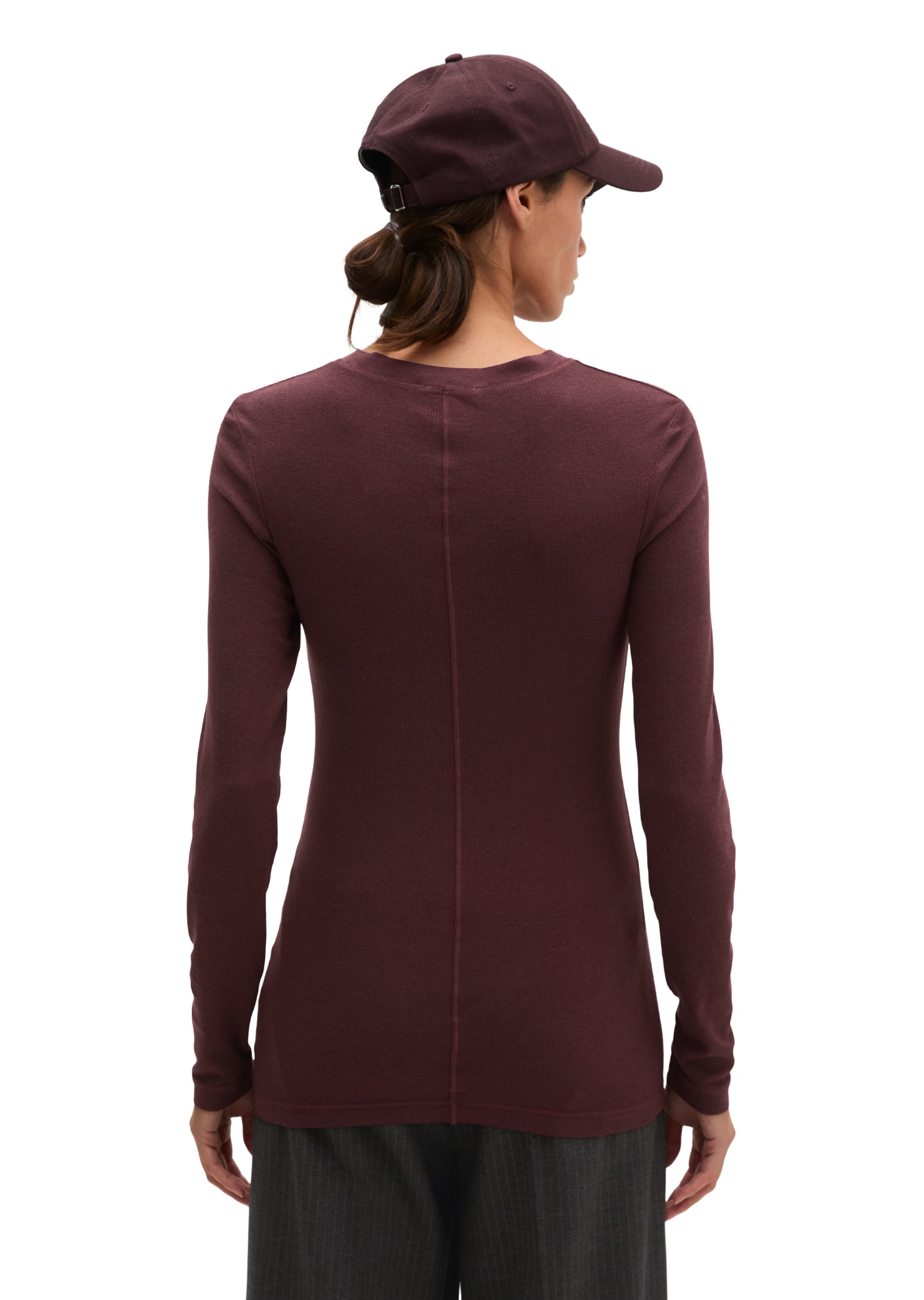 Marc O'Polo Langarmshirt »aus Lyocell-Bio-Baumwoll-Stretchjersey«
