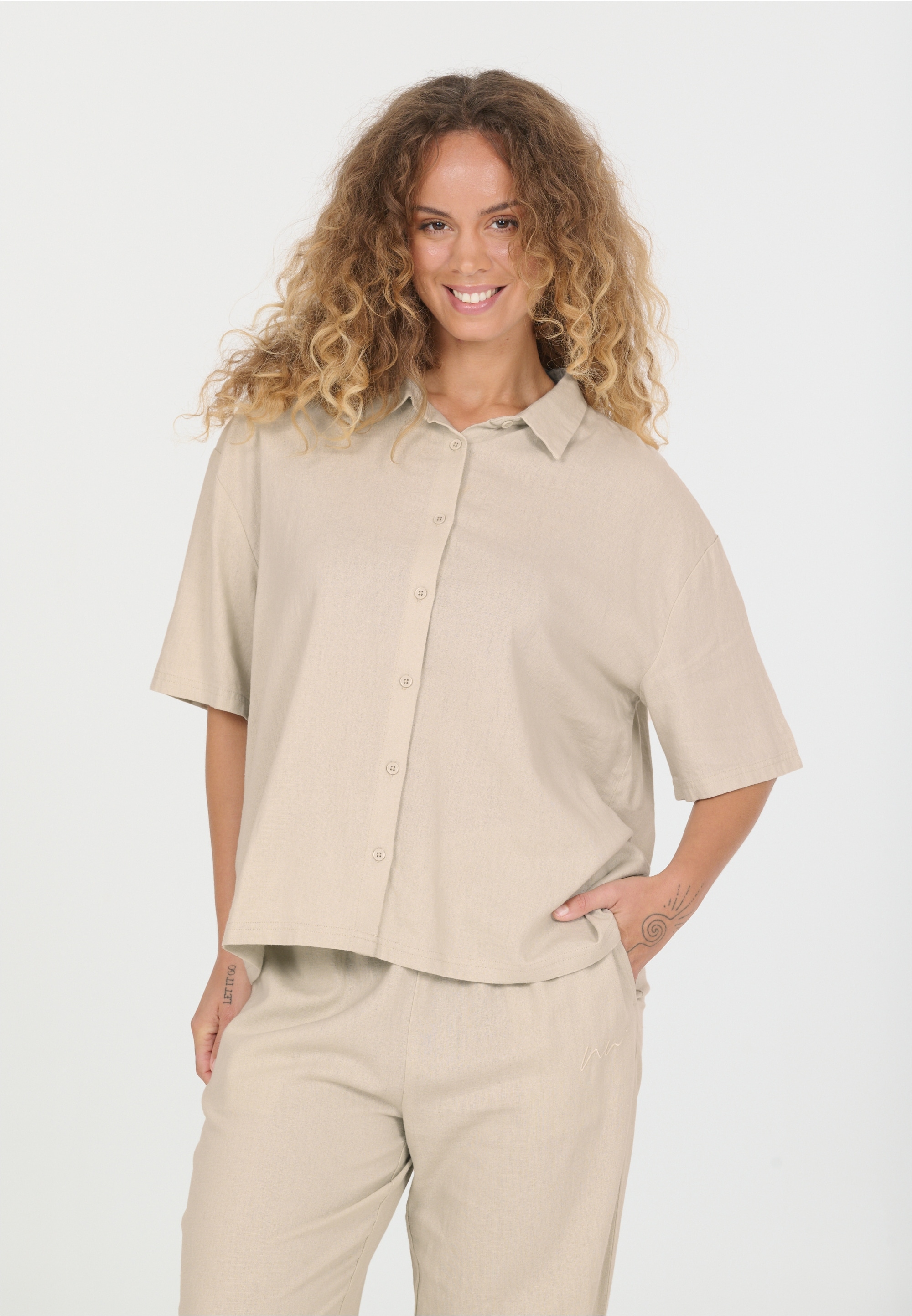 nou Outdoorbluse "Natasha" aus atmungsaktivem Material