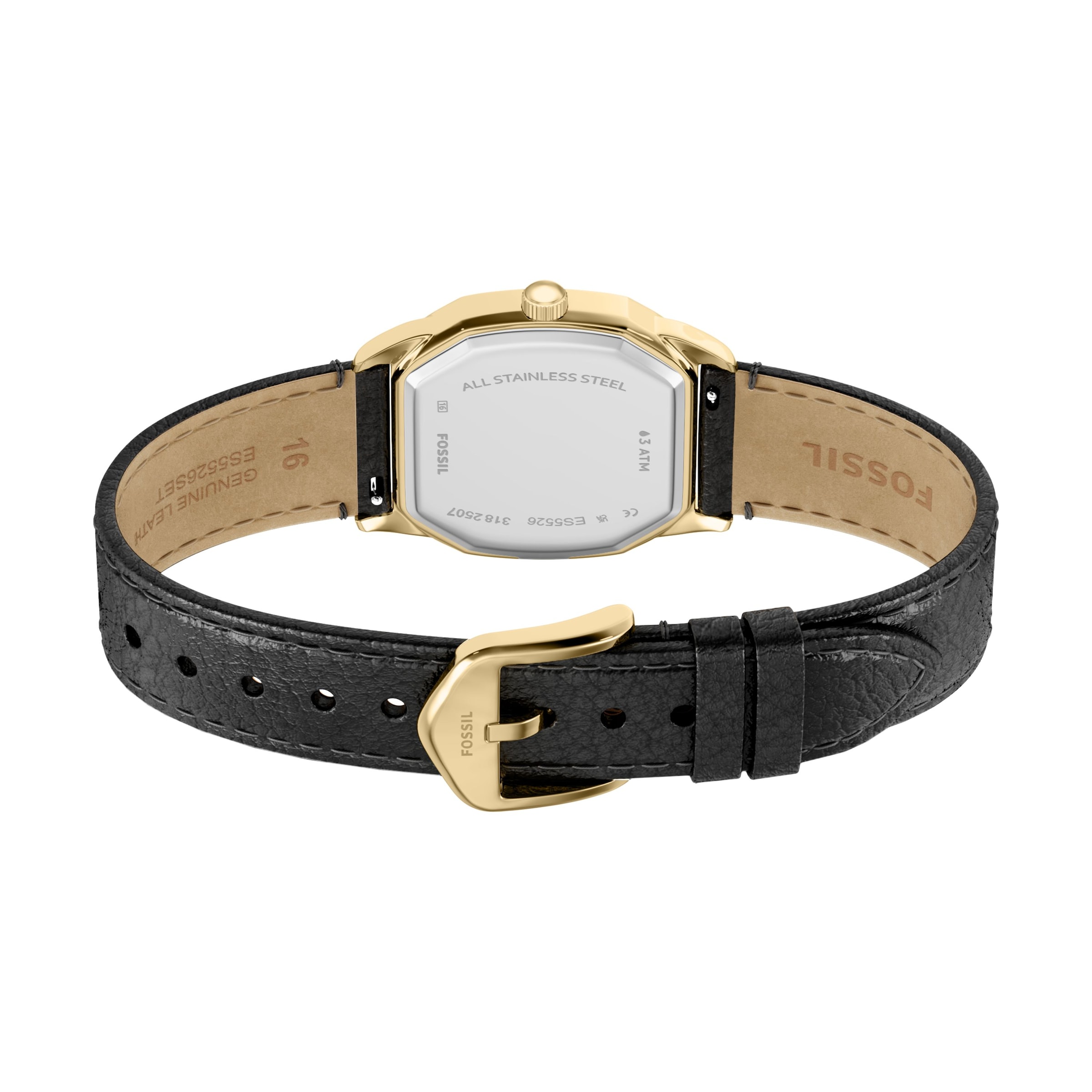 Fossil Quarzuhr »Harlow« Armbanduhr, Lederarmband, Ideal auch als Geschenk, analog