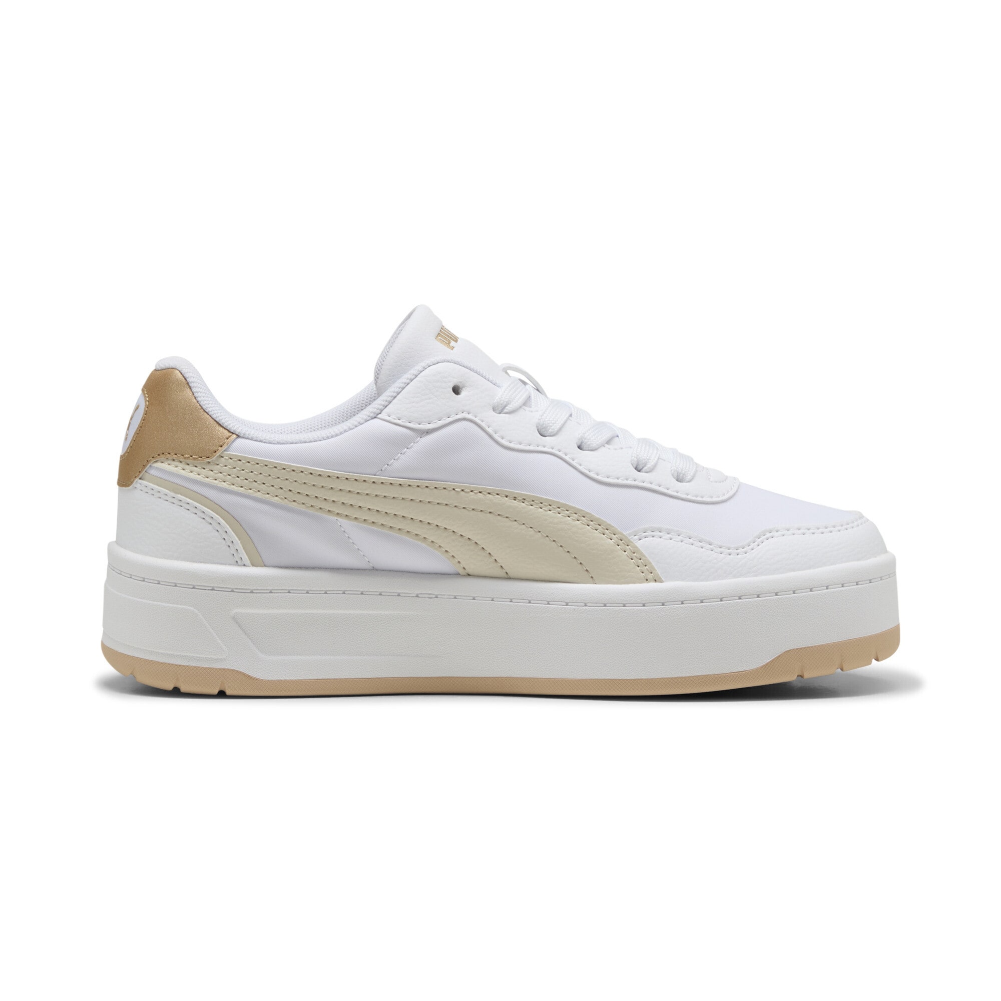 PUMA Sneaker »Court Lally Skye Aqua Metallics Sneakers Damen«