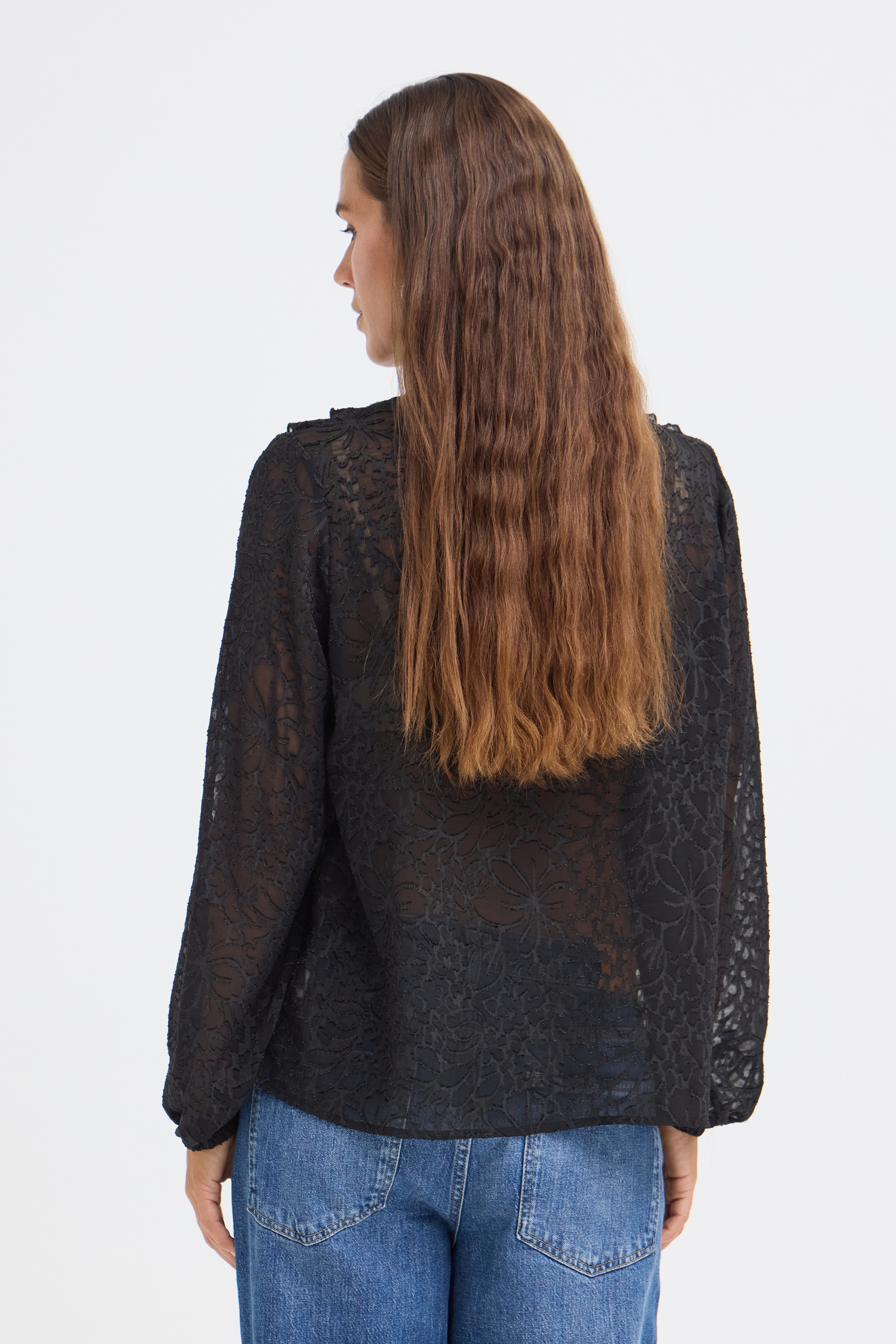 Pulz Jeans Langarmbluse »Pulz Jeans Bluse langarm PZFIONA«