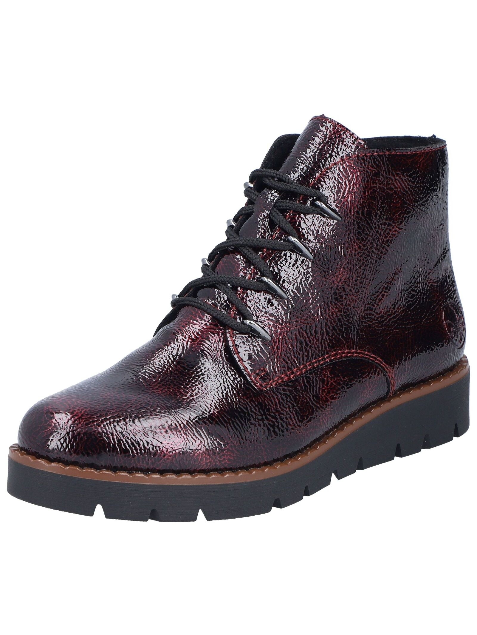Rieker Schnürstiefelette "Rieker Stiefelette Lederimitat" günstig online kaufen