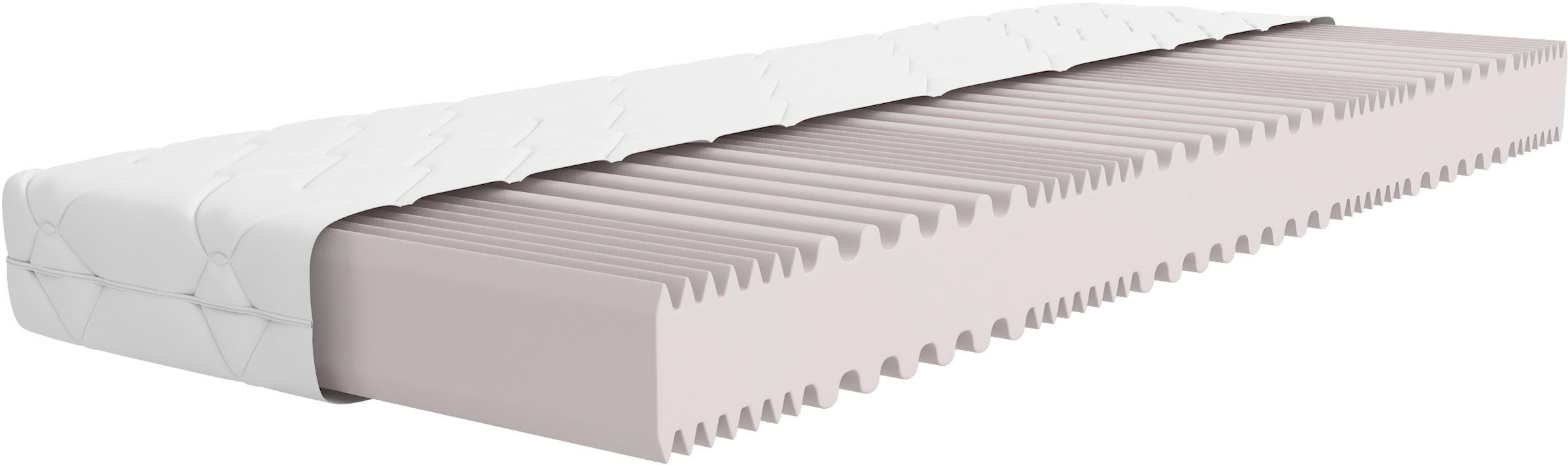 OTTO home Komfortschaummatratze »Luxus 17,  7 Zonen Matratze 90x200 cm, 140x200 cm & weitere Größen« 17 cm hoch Raumgewicht: 30 kg/m³ 1-tlg., 1 Stk. tlg. Wendematratzen H2 / H3 / H4, ergonomisch, atmungsaktiv