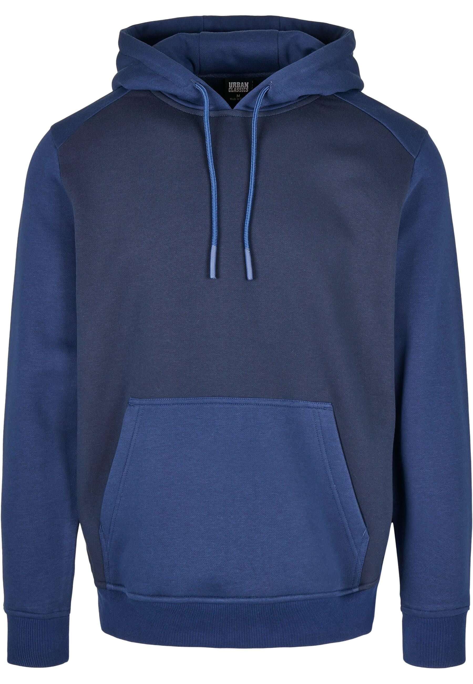 URBAN CLASSICS Sweater "Urban Classics Herren 2-Tone Fake Raglan Hoody"