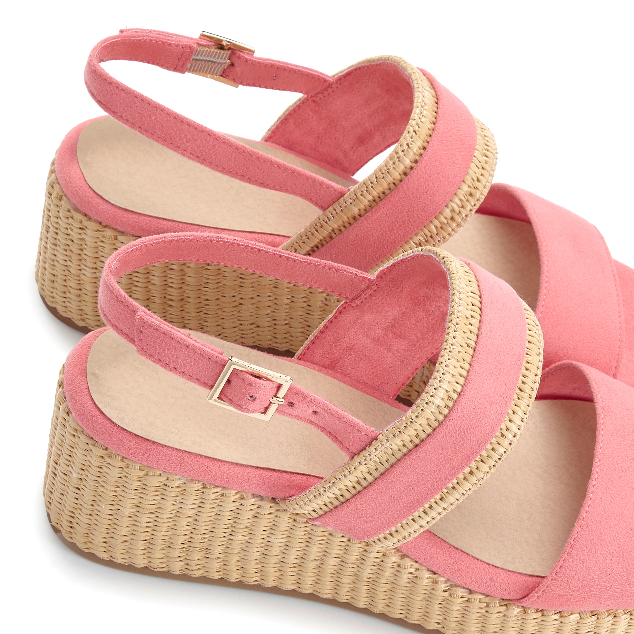 Beachtime Sandalette »Sommerschuh, Sandale, offener Schuh, Keilsandalette,«  mit Keilabsatz VEGAN