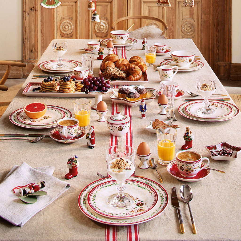 Villeroy & Boch Frühstücksteller »Frühstücksteller Sternschnuppe Winter Bakery Delight ø 21,5 cm bunt«