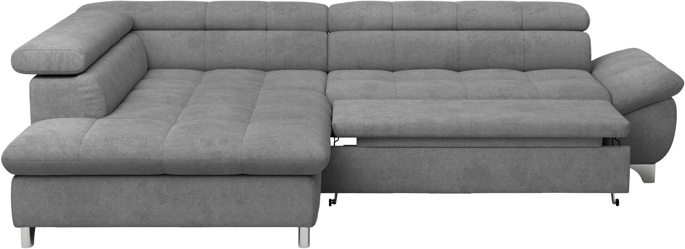 COTTA Ecksofa »Gemini L-Form«, mit Kopfteilverstellung, wahlweise mit Bettfunktion