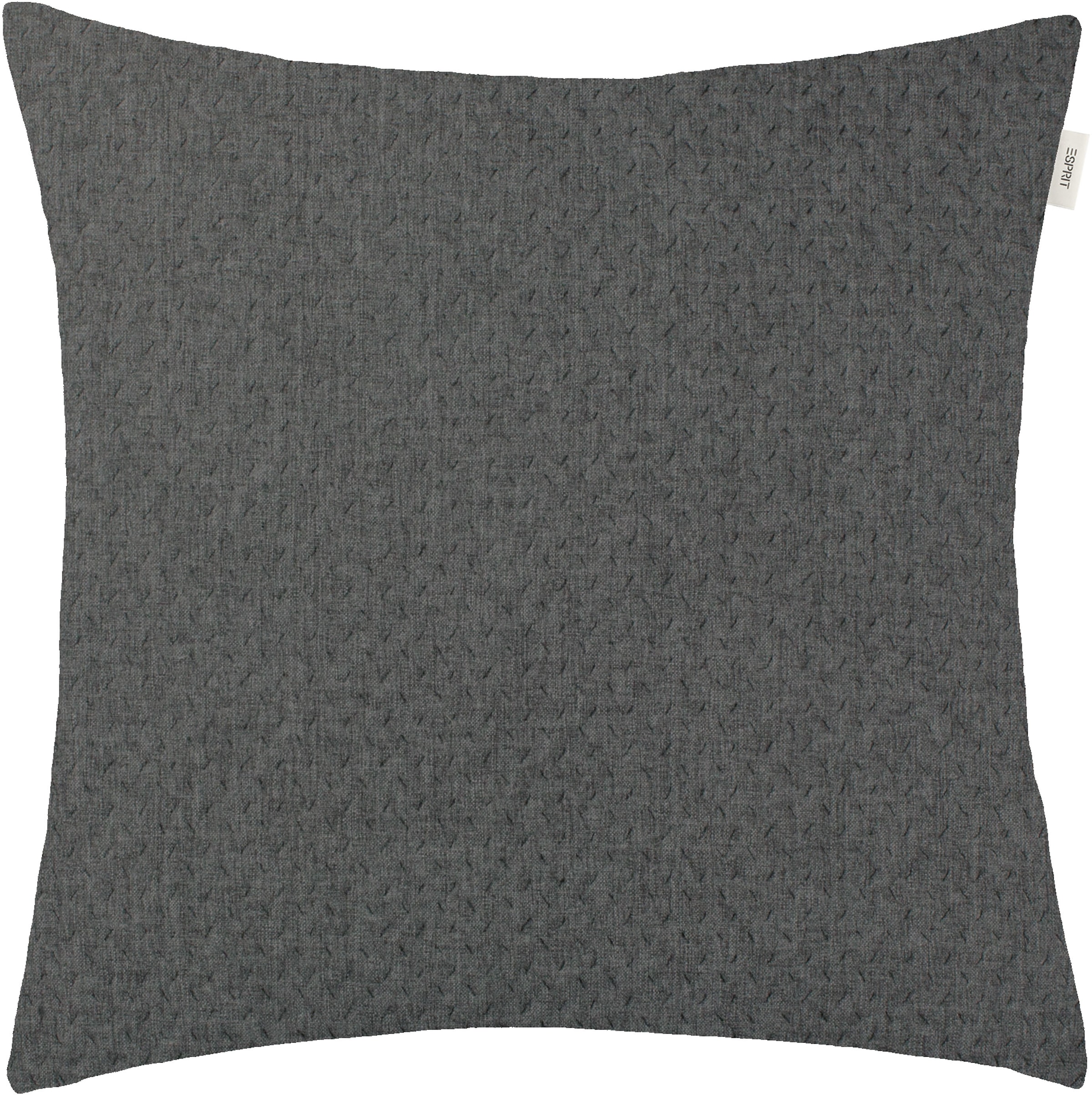 Esprit Kissenhülle »Harp Structure, Wendekissenhülle ohne Füllung, 1 Stück« in Flanelloptik