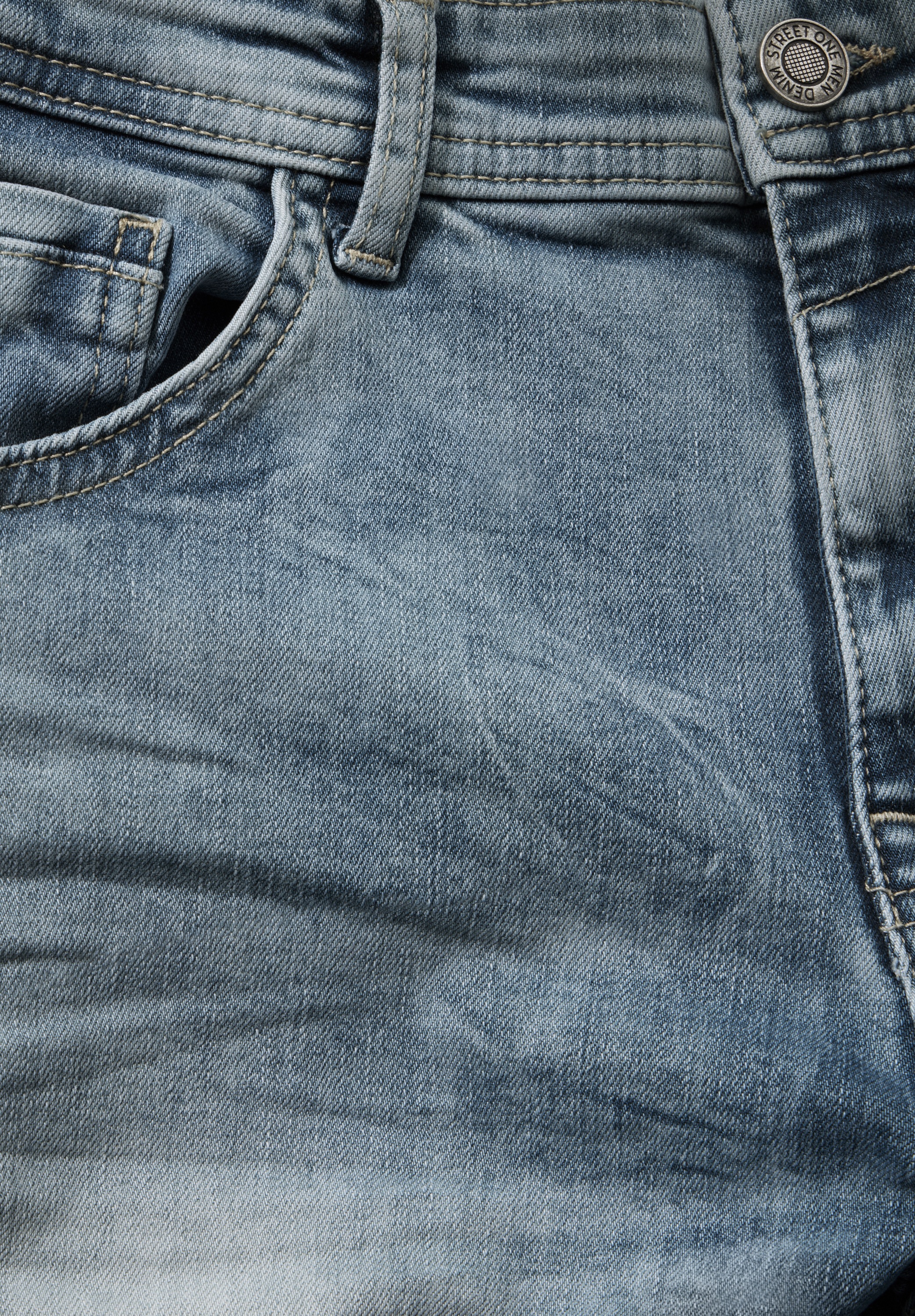STREET ONE MEN Regular-fit-Jeans, 5-Pocket-Style