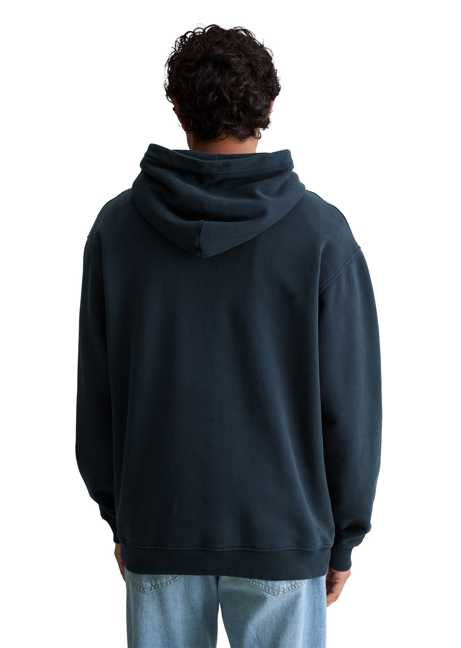 Marc O'Polo Denim Sweatshirt Navy Teal Size S 2