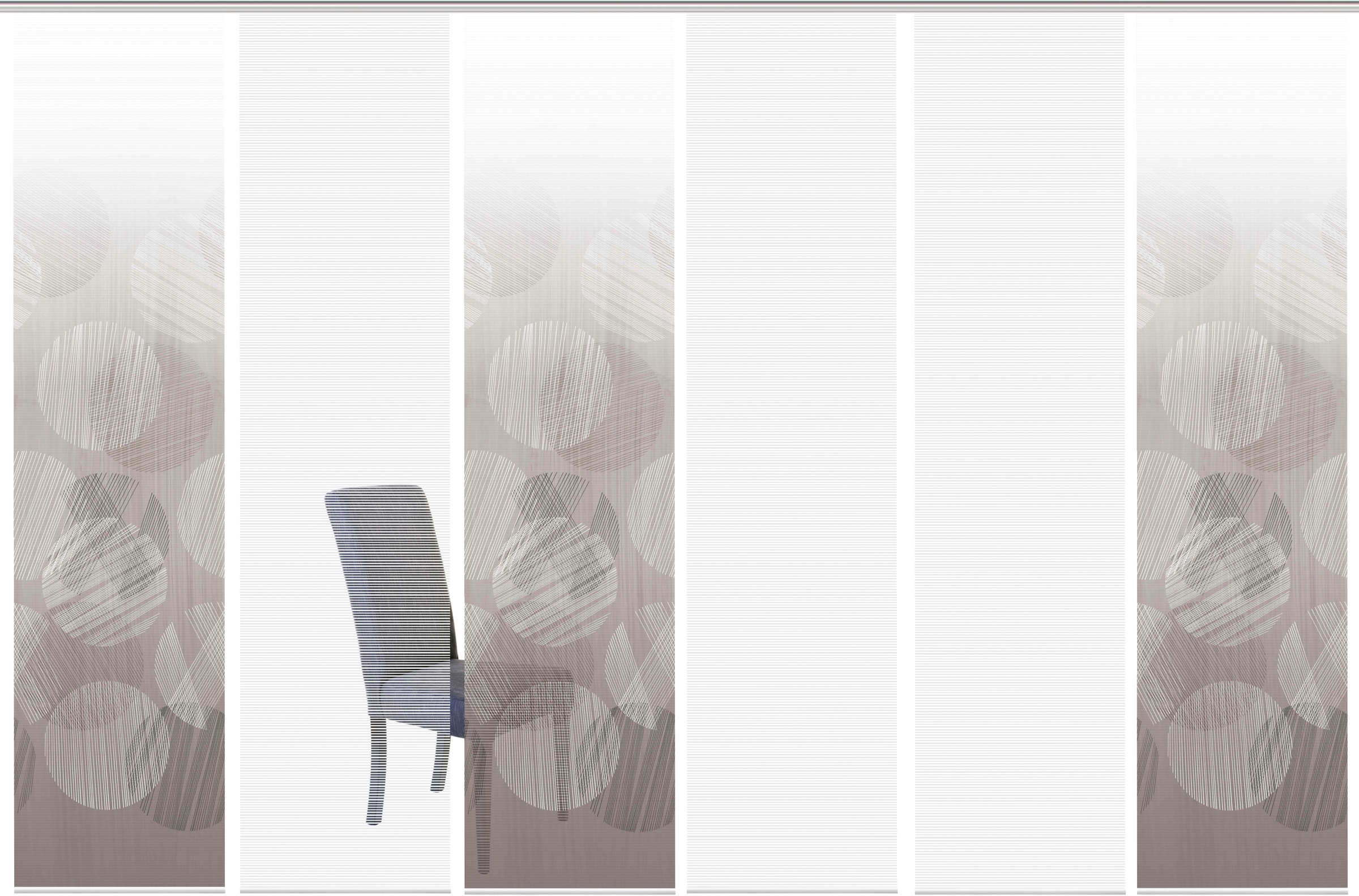 Thumbnail - Vision S Schiebegardine "CIRCO" Paneelwagen 1 Stk. tlg. DIGITALDRUCK