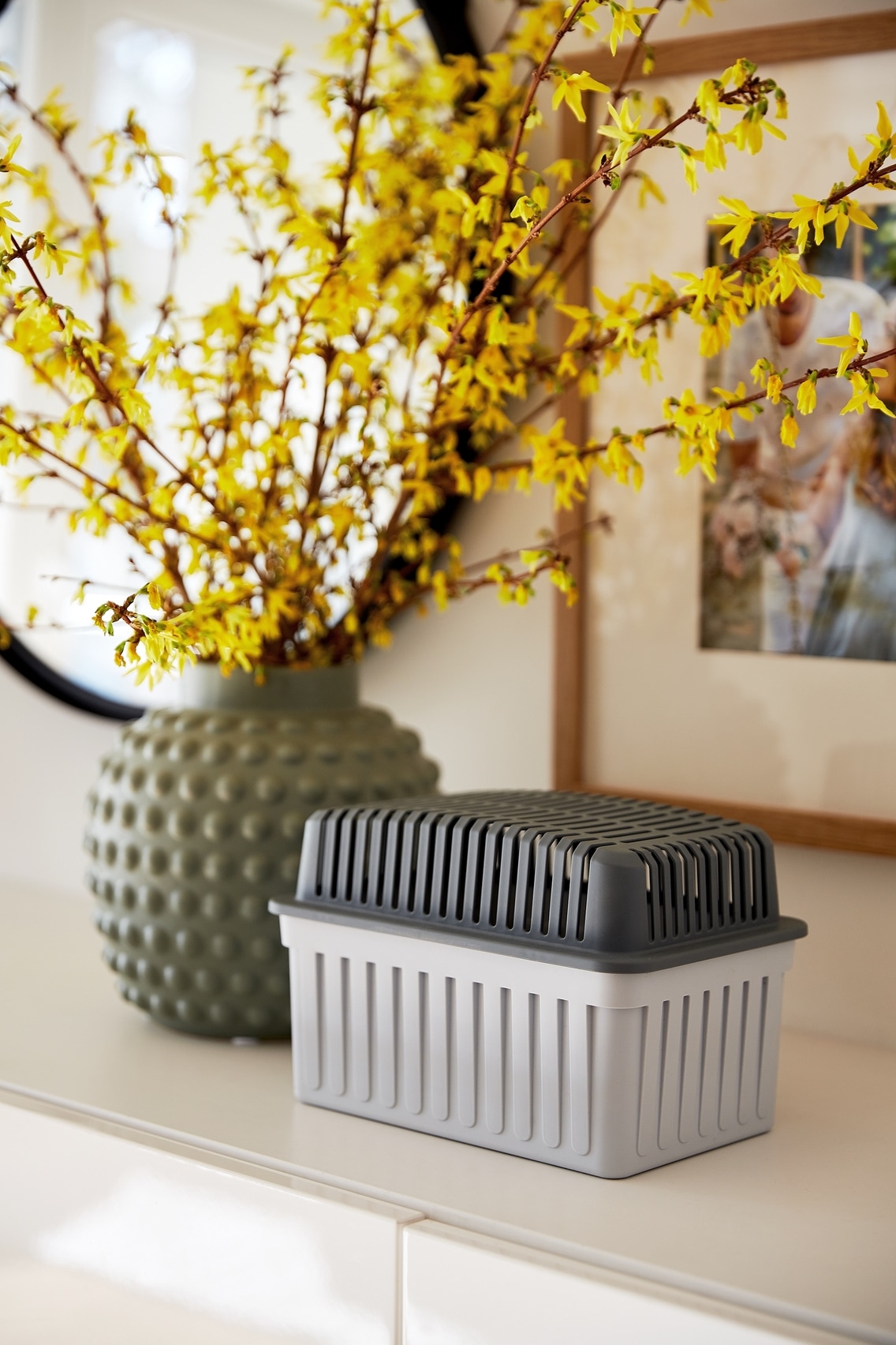 WENKO Luftentfeuchter »Grau 1 KG« für 80 m³ Räume