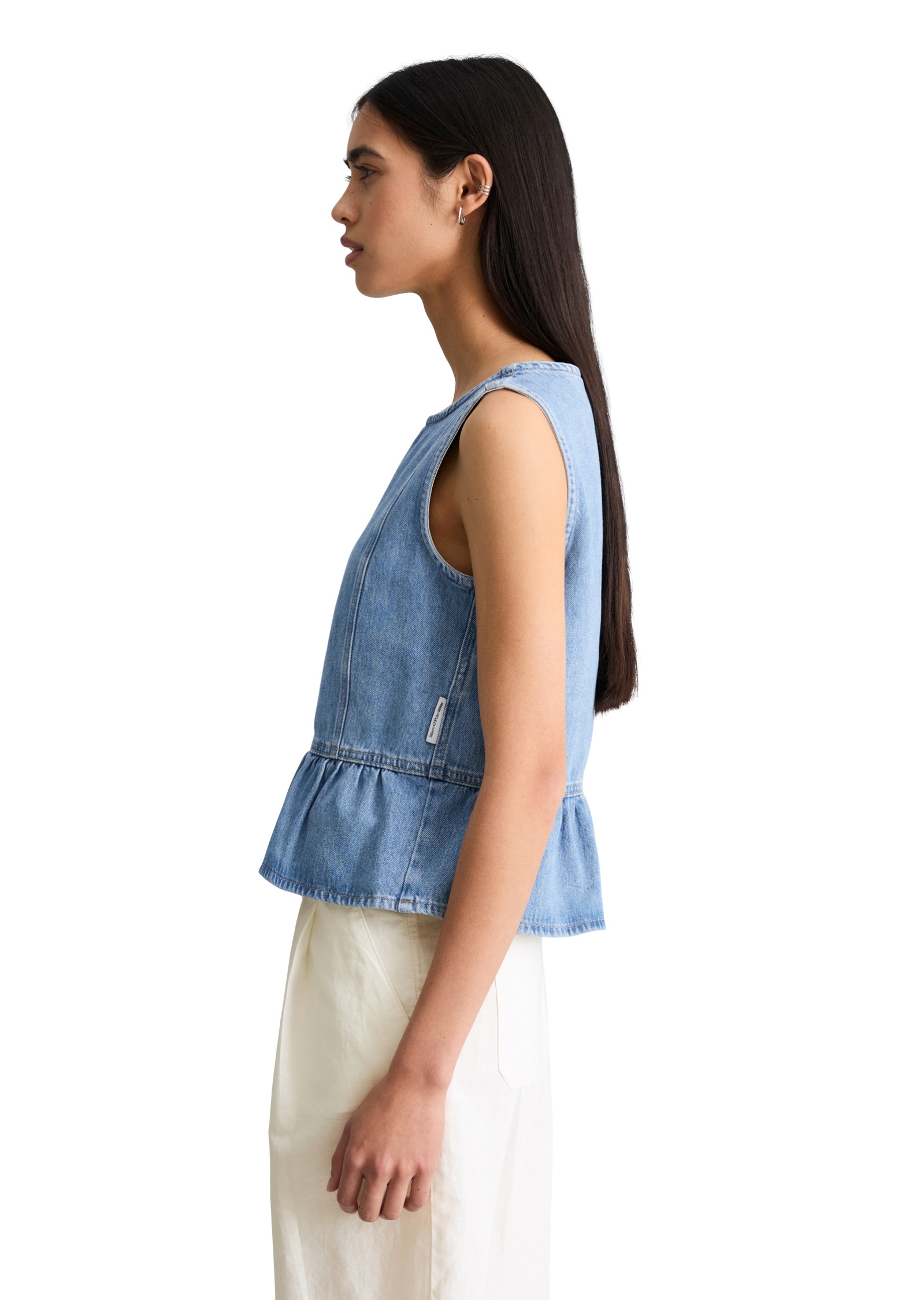 Marc O'Polo DENIM Blusentop »aus reinem Organic Cotton«