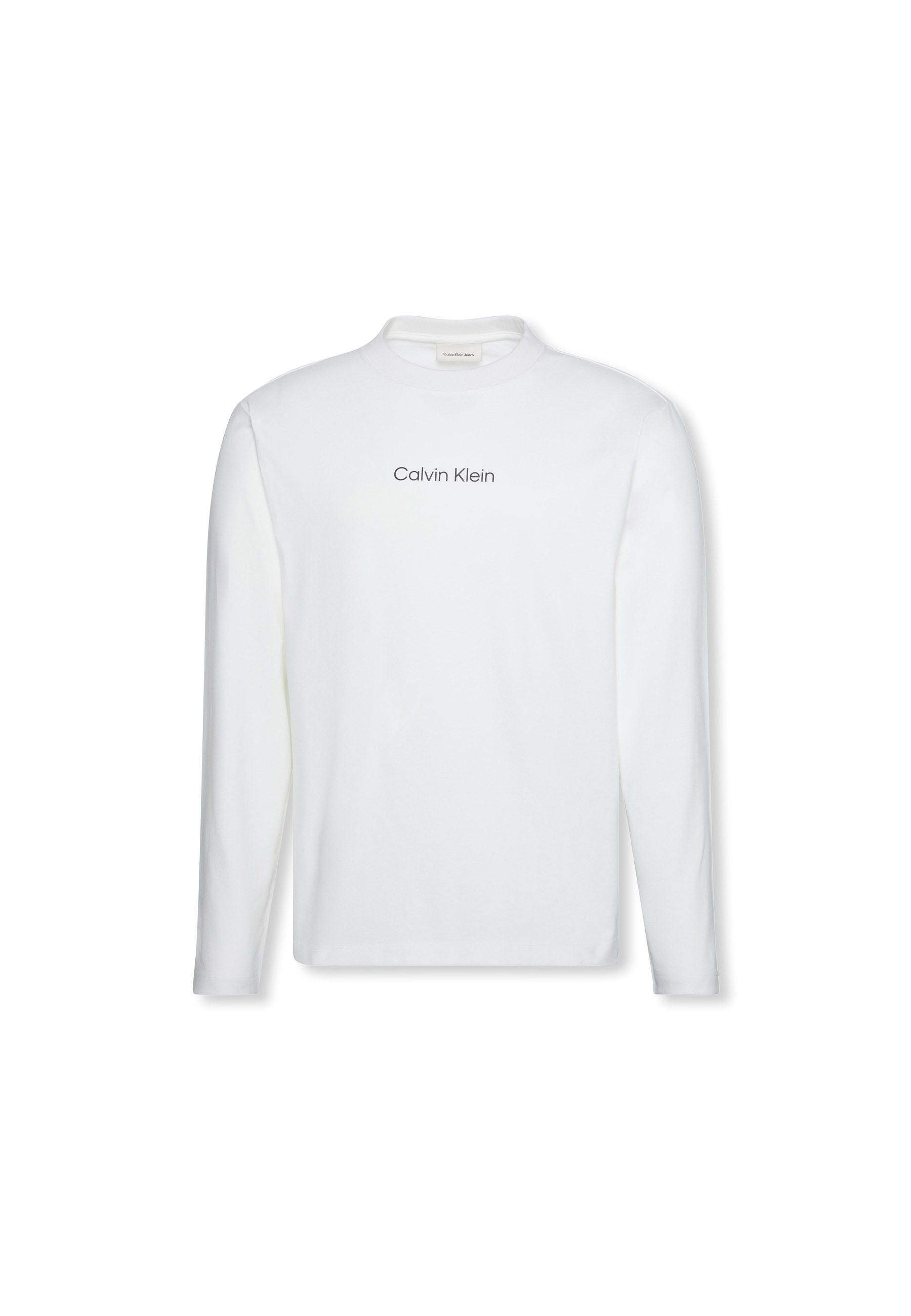 Calvin Klein Langarmshirt »LS RLXD STANDARD LOGO CREWNK TEE«, Rundhalsausschnitt, relaxed fit