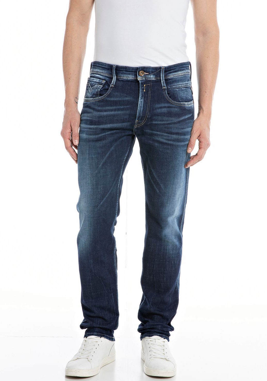 Replay Slim-fit-Jeans »ANBASS Jeans«