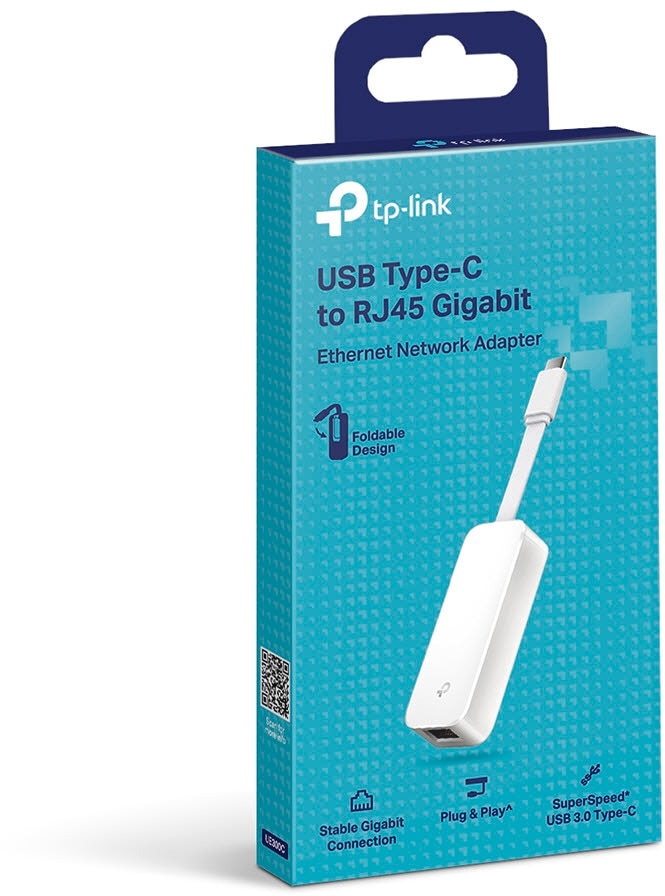 TP-Link Netzwerk-Adapter »UE300 USB-C 3.0 auf Gigabit Ethernet«