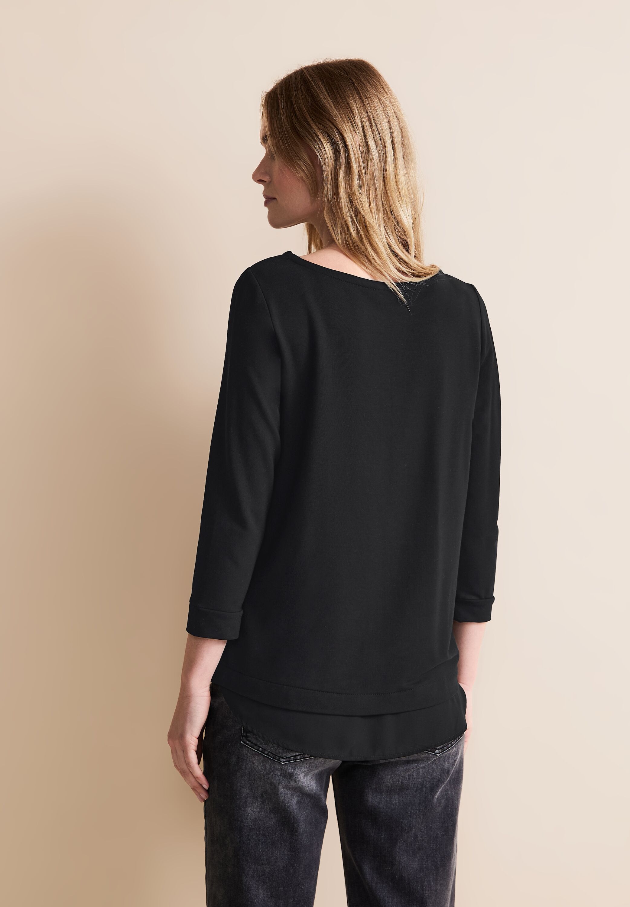 für | aus BAUR kaufen STREET softem ONE 3/4-Arm-Shirt, Materialmix