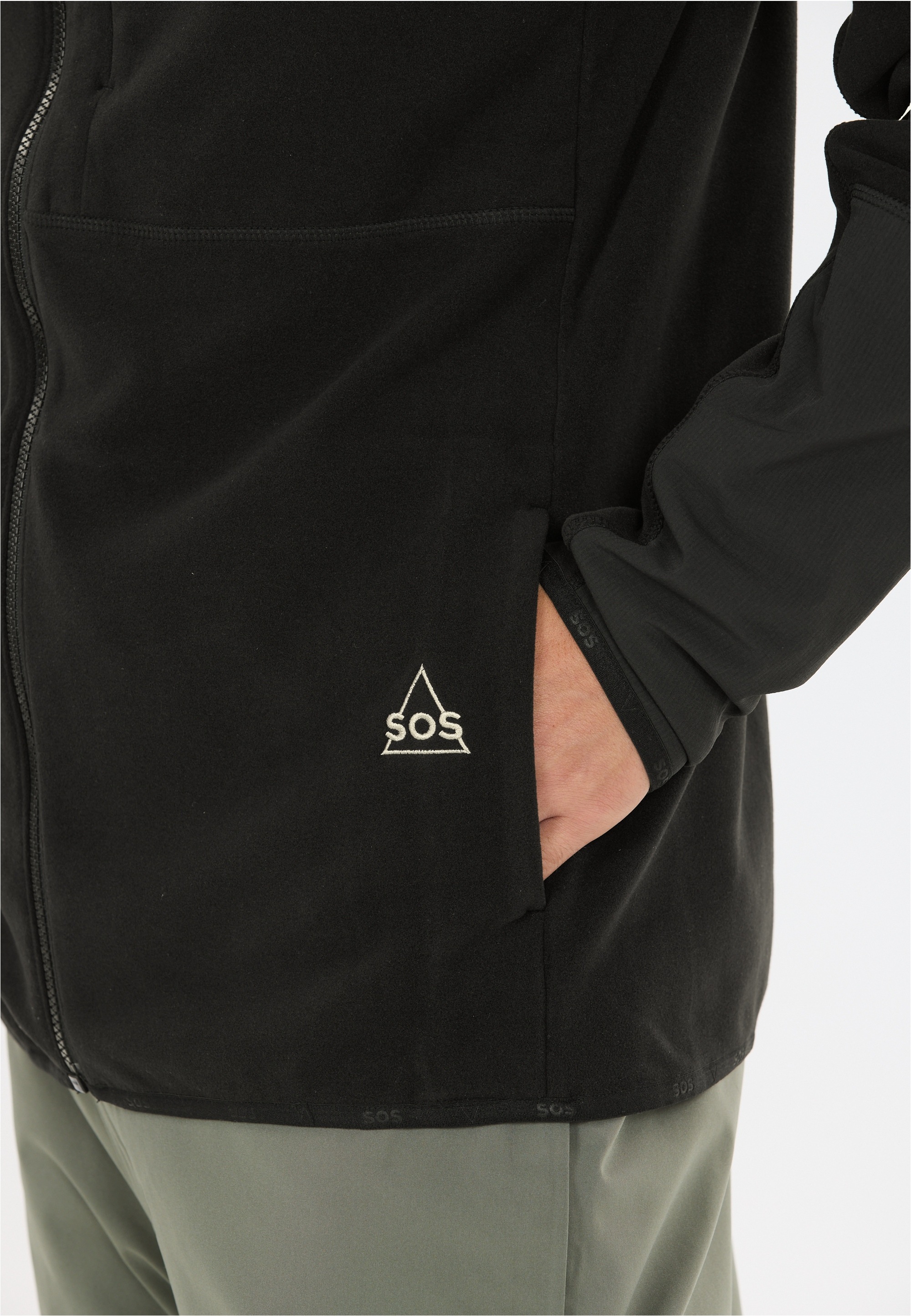 SOS Fleecejacke »Bromo« mit atmungsaktiver Eigenschaft