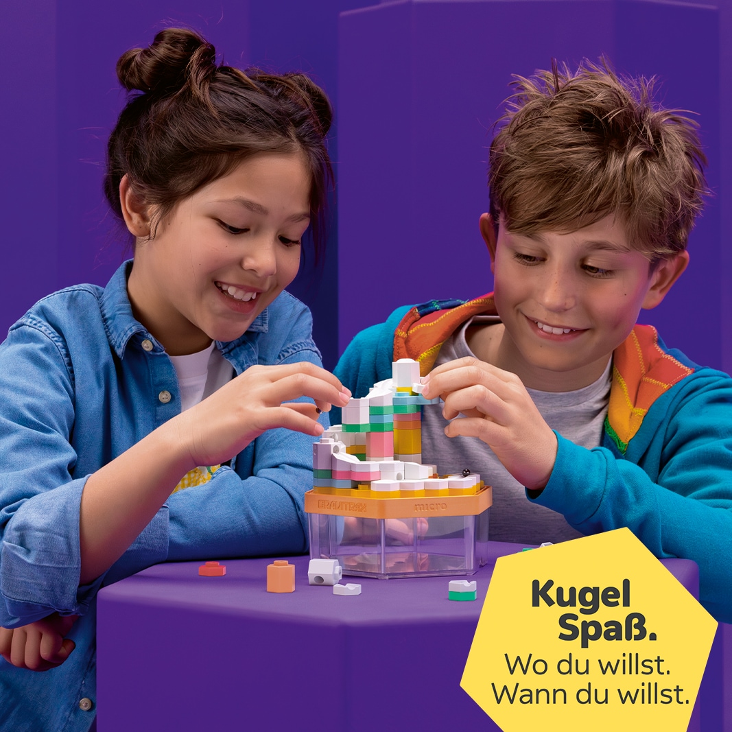 Ravensburger Kugelbahn-Bausatz »GraviTrax micro - Candy Orange« Made in Europe