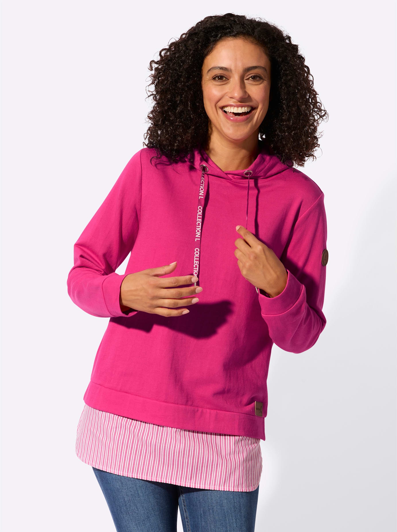 Casual Looks Kapuzensweatshirt günstig online kaufen