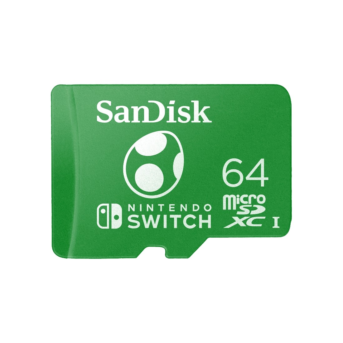 SANDISK Speicherkarte "microSDXC Extreme, Nintendo licensed Yoshi Edition", 64 GB, grün, Speicherkarten