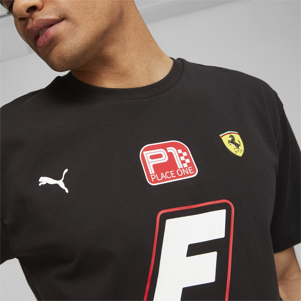 PUMA T-Shirt »Scuderia Ferrari Race Garage Crew T-Shirt Herren«