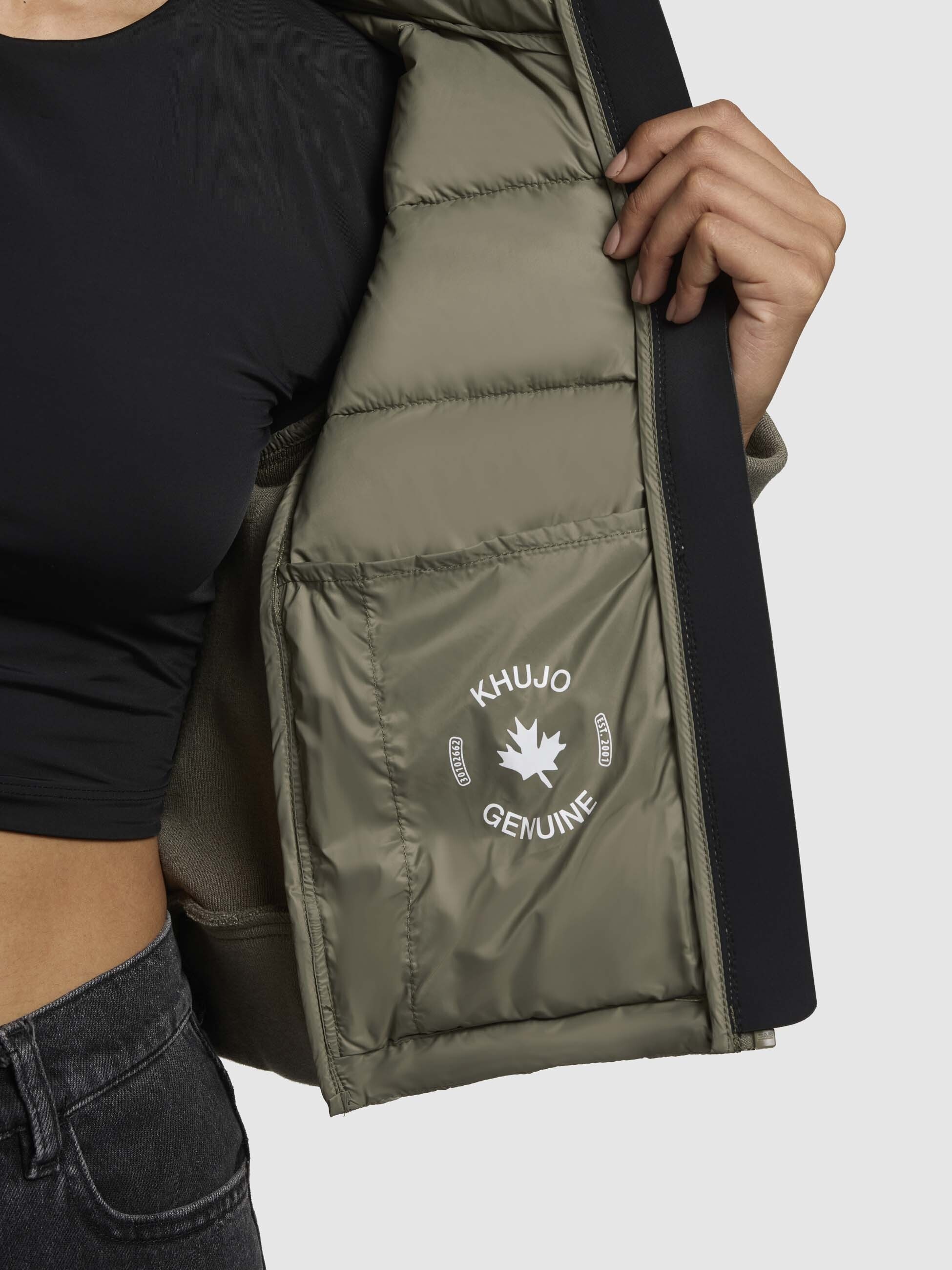 khujo Steppjacke »LIVAL«, ohne Kapuze