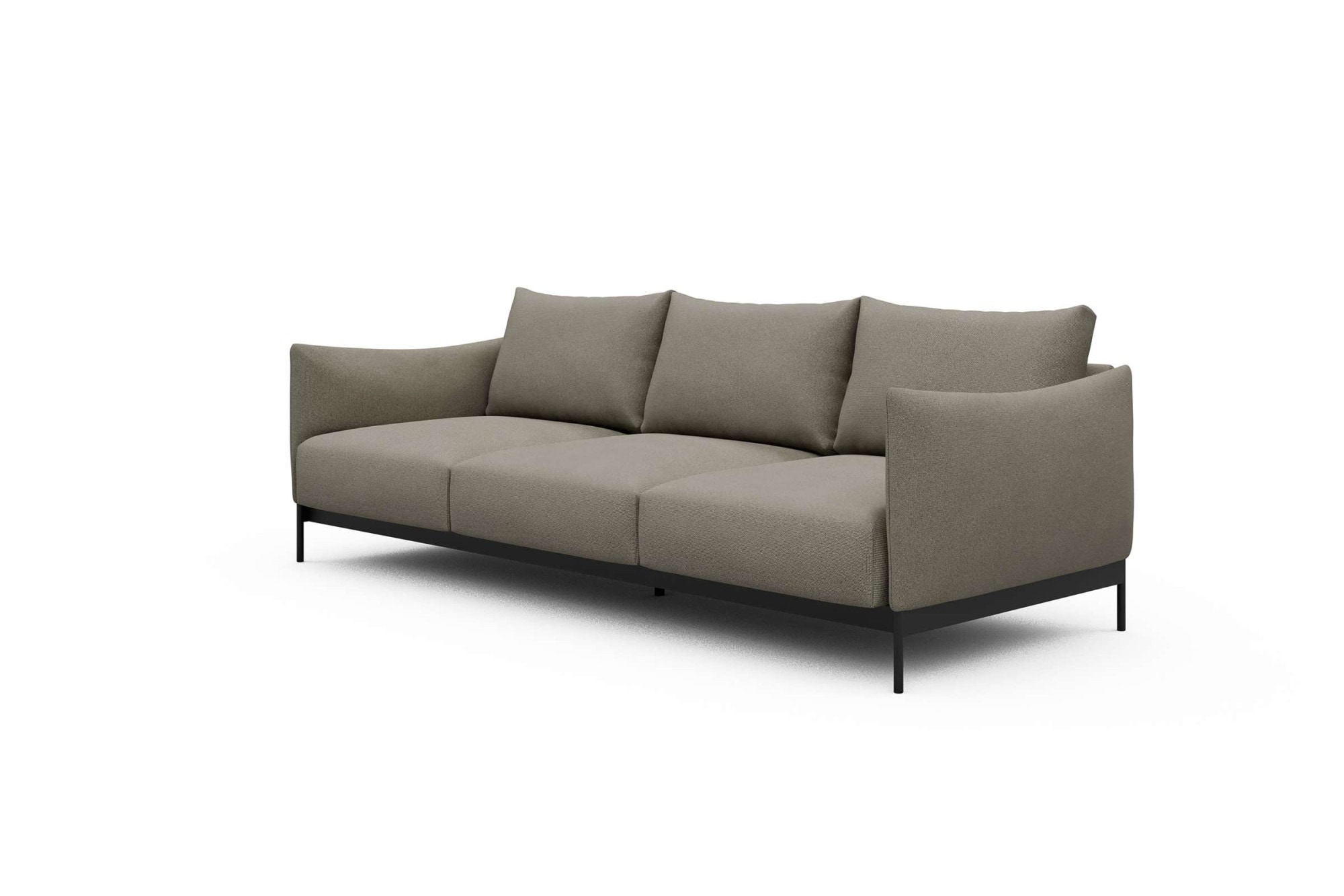 Tenksom 3-Sitzer »Kayto Sofa, TV-Couch, Dreisitzer«, Bezüge wechselbar, hoher Sitzkomfort, robuste Unterkonstruktion
