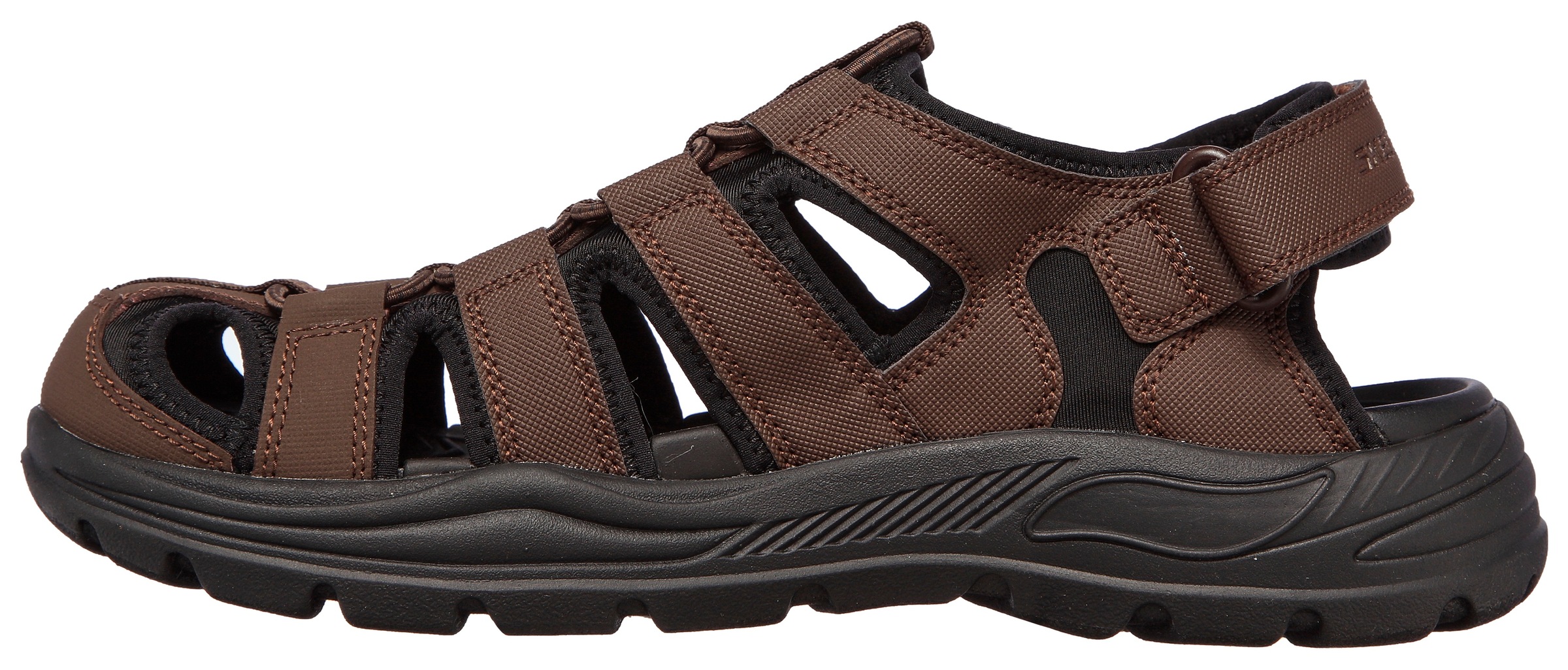 Skechers Sandale »VERLANDER«, Sommerschuh, Klettschuh, Freizeitsandale, mit Klett an der Ferse