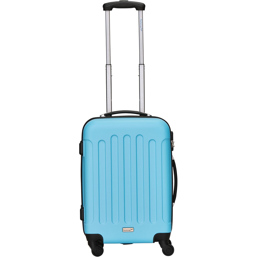 Packenger Trolleyset »Travelstar«, (3 tlg.), Reiseset klein mittel groß Gepäckset Hartschallentrolleys