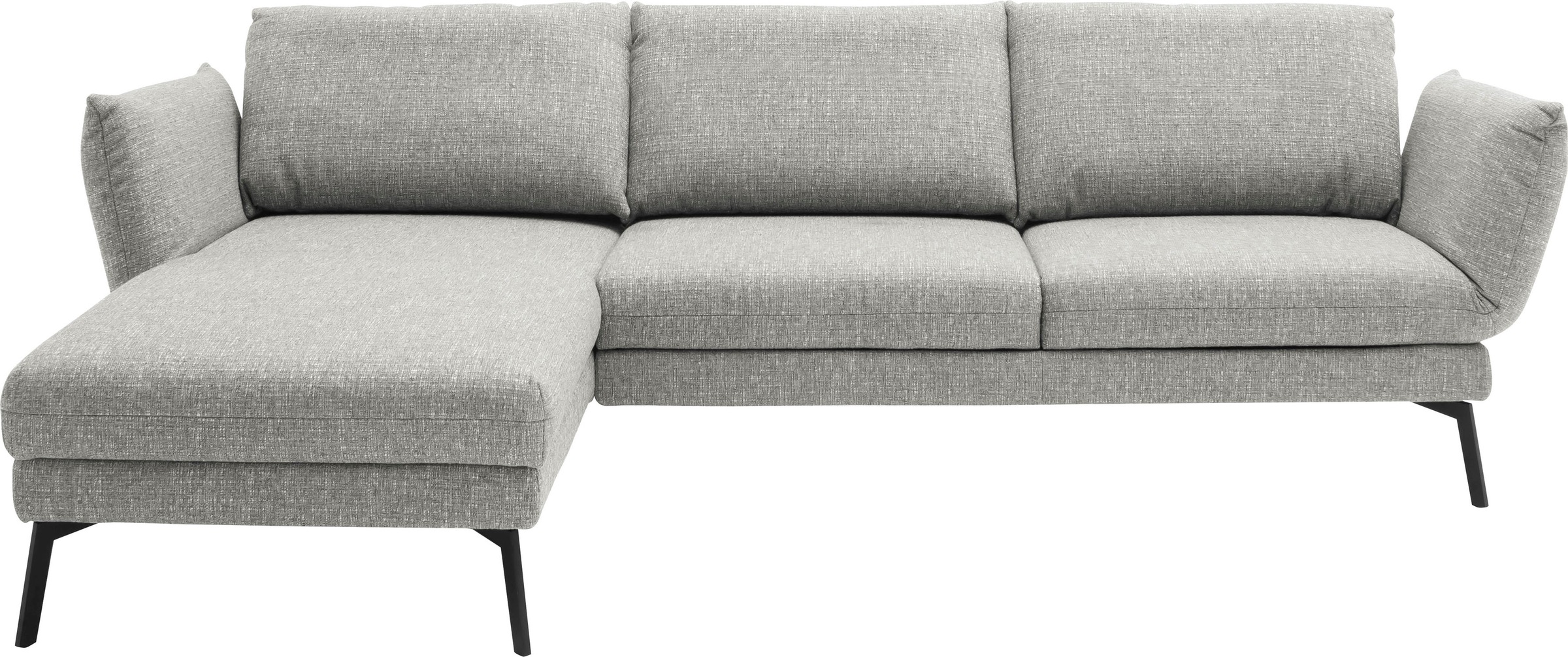 SCHÖNER WOHNEN-Kollektion Ecksofa "Spin, Multifunktionssofa, bequem und hochwertig verarbeitet, L-Form" Drehsitz-Funktion, USB-Anschluss, Armlehnfunktion, Rückenverstellung
