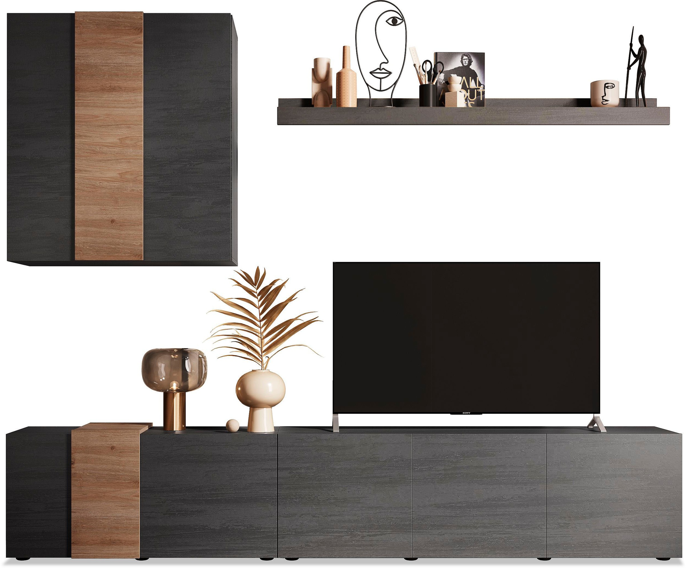 Home affaire Wohnwand "Venus" günstig online kaufen