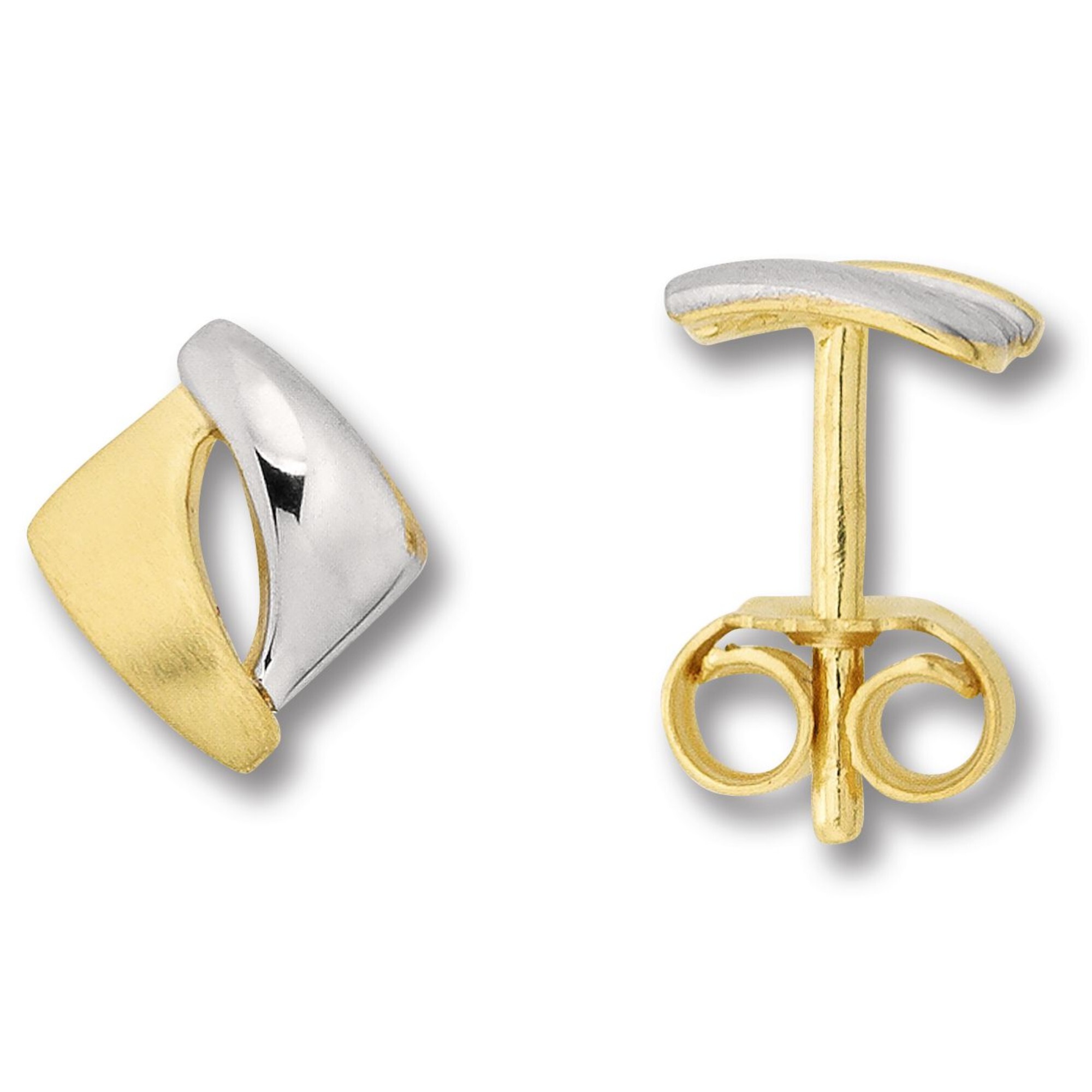 Paar Ohrhänger ONE ELEMENT "Knoten Ohrringe Ohrstecker aus 333 Gelbgold", gold, Ohrringe, Damen, Damen, Gelbgold 333 Gold, Gelbgold 333, Gold, Ausdruck von Individualität – dezent, bedeutungsvoll, nah am Herzen