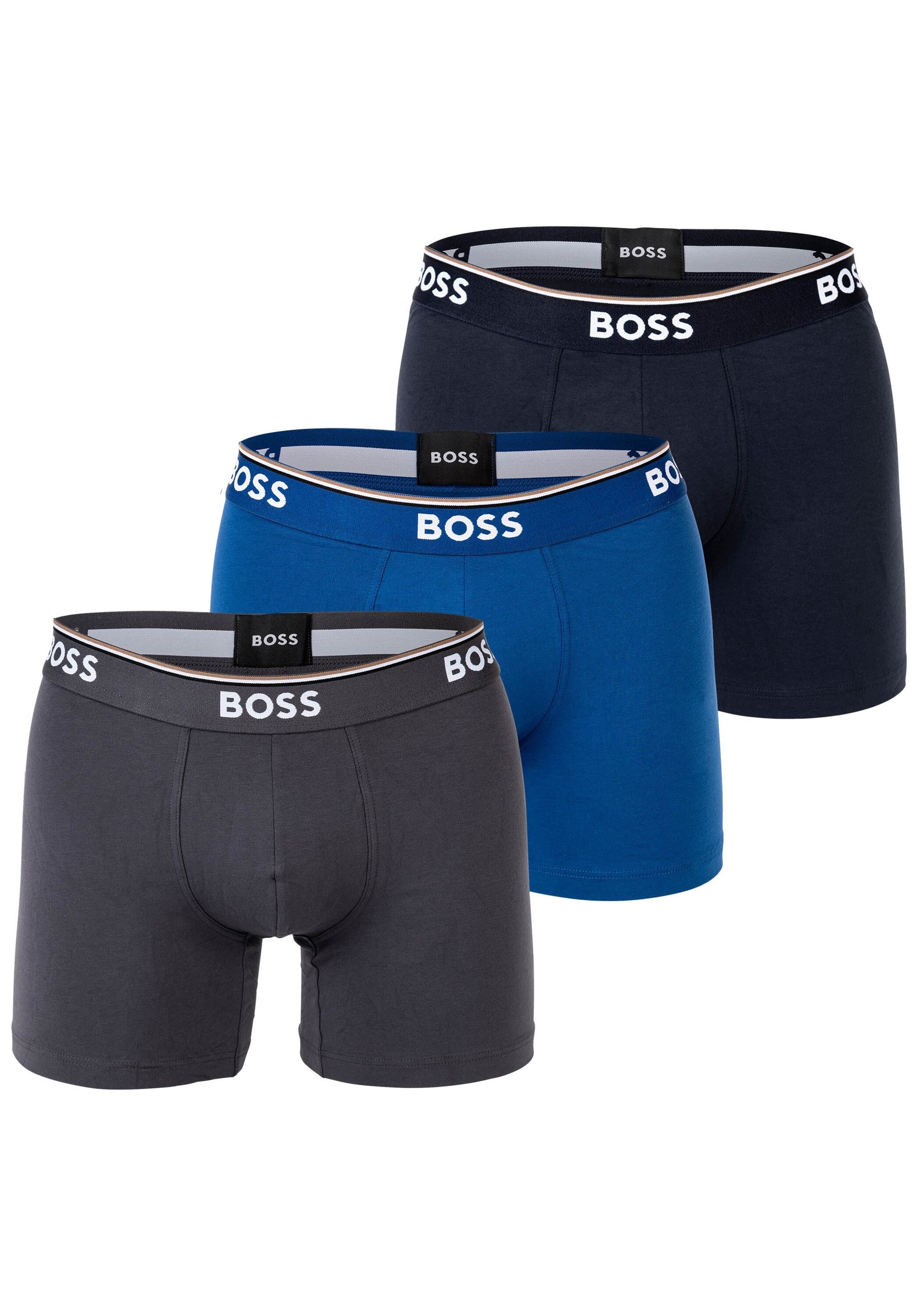 BOSS Boxershorts "Boxershort BoxerBr 3P Power 3er Pack"