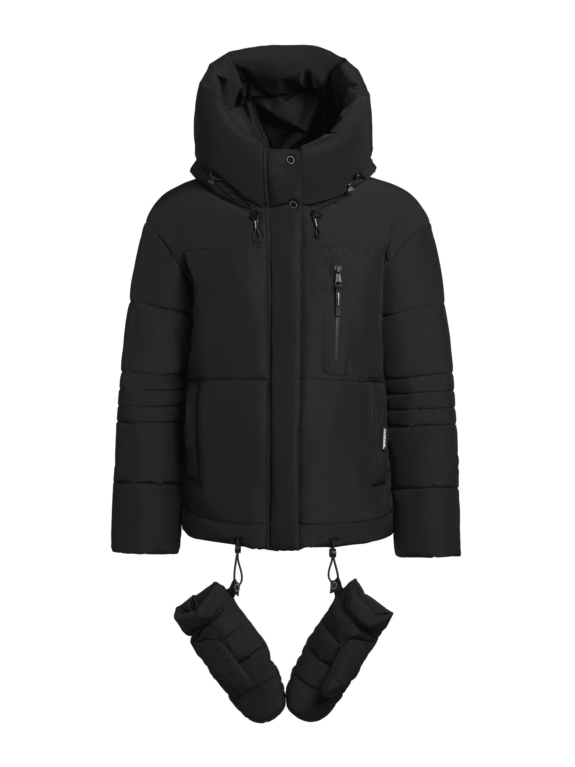 khujo Steppjacke »PEEKE«, mit Kapuze