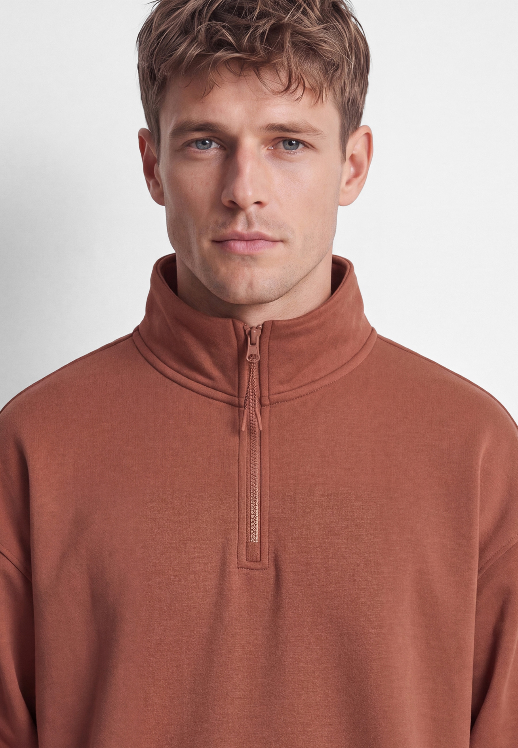 Mavi Troyer »HALF ZIP SWEATSHIRT« Zip Up Sweatshirt