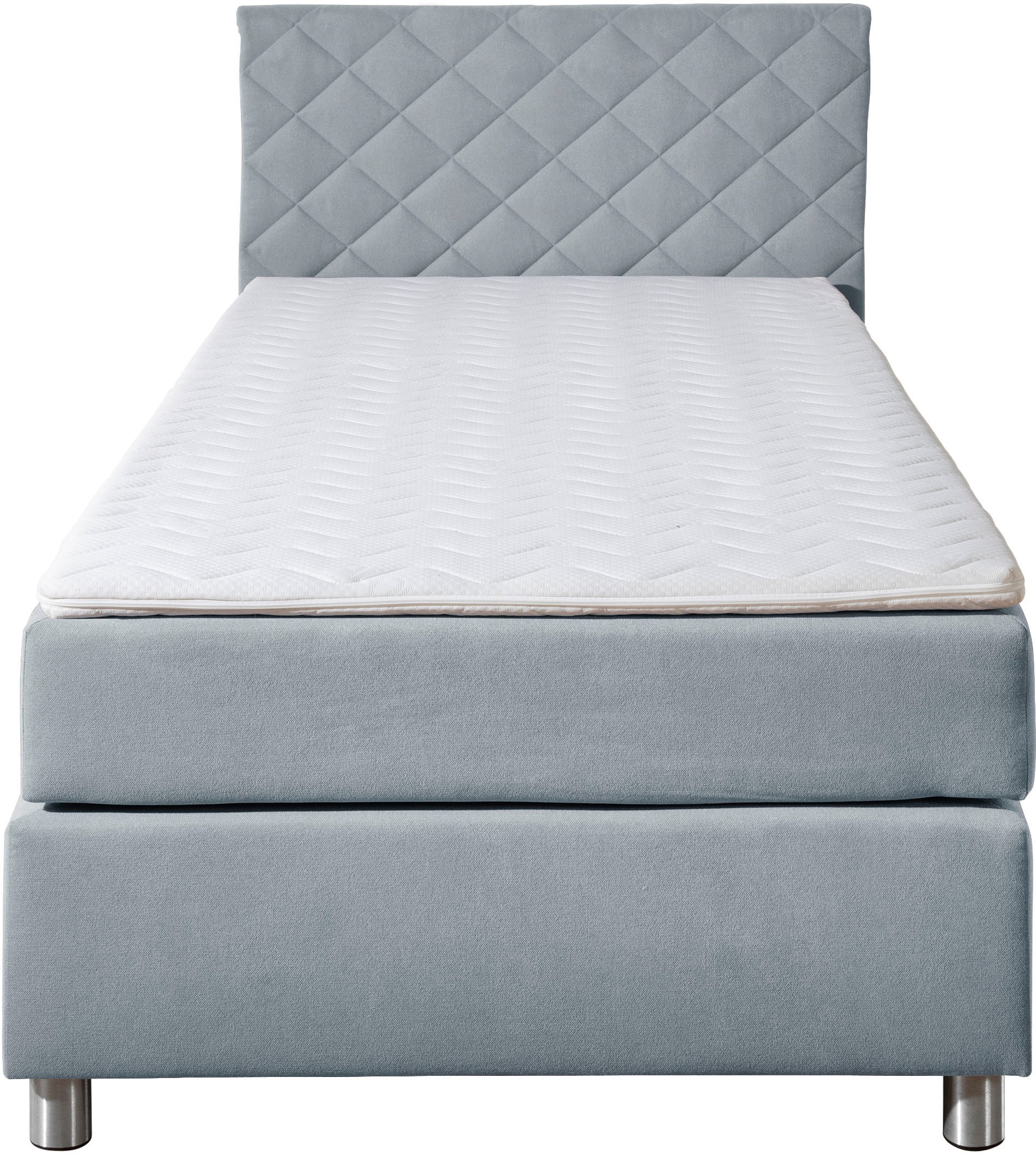 Thumbnail - Home affaire Boxspringbett "Bernard, in verschiedenen Breiten" inkl. Topper, Matratze in H2, H3 oder H4 erhältlich