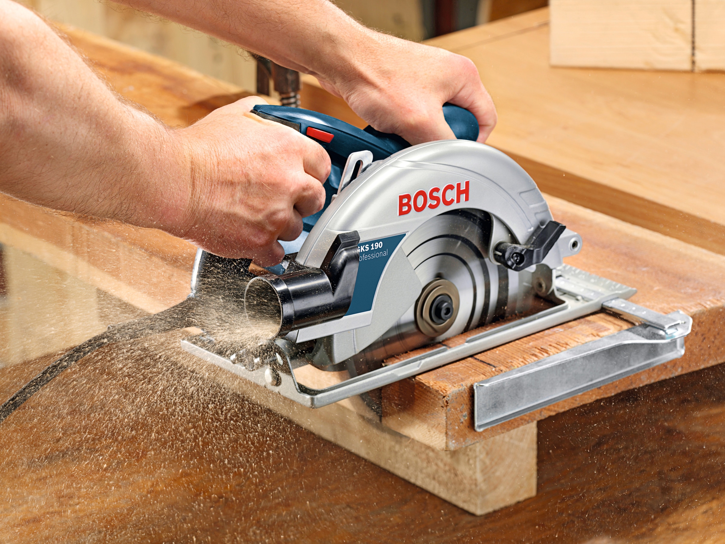 Bosch Professional Handkreissäge »GKS 190«, 1400 W, 190 mm