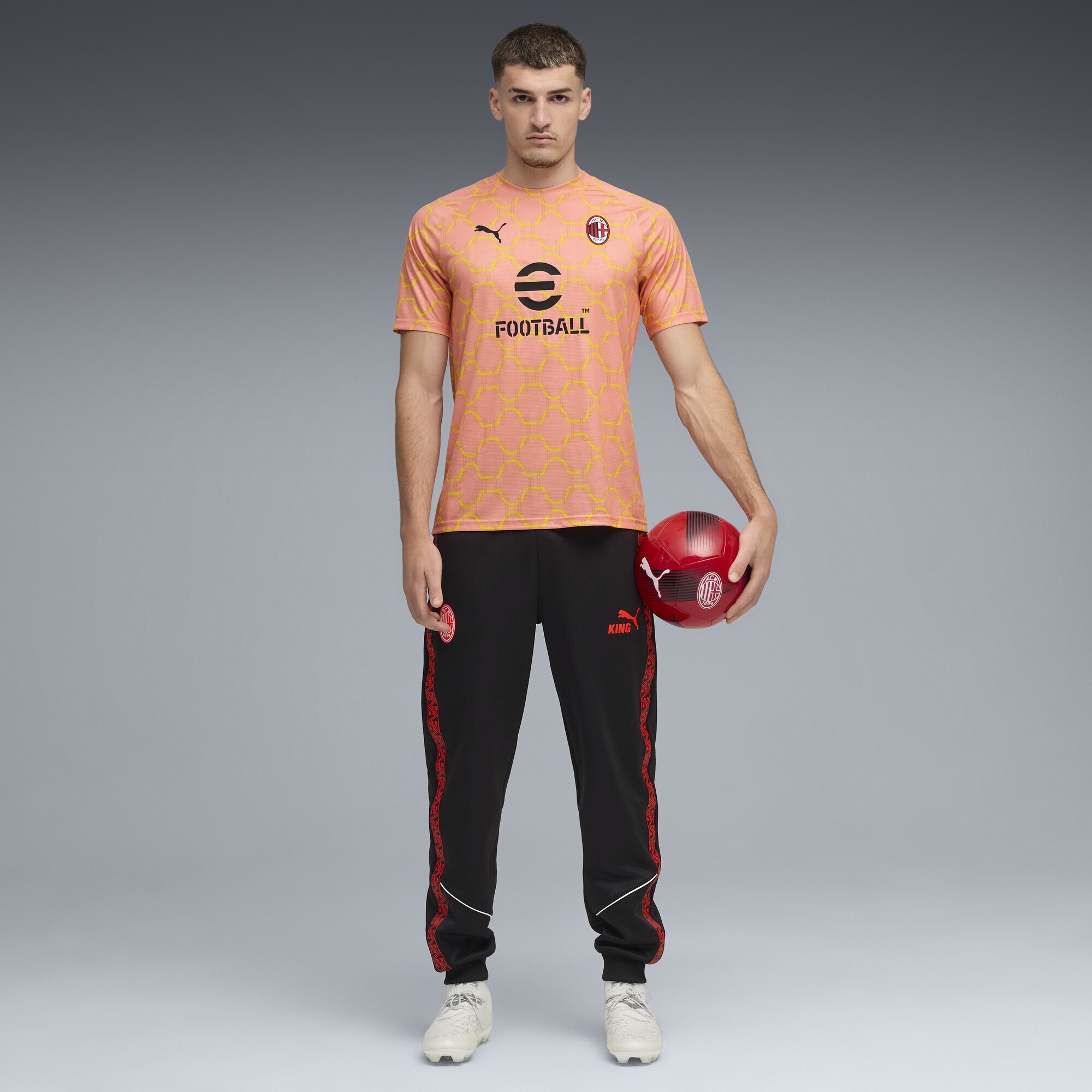 PUMA Trainingsshirt »AC Milan Aufwärmtrikot Herren«