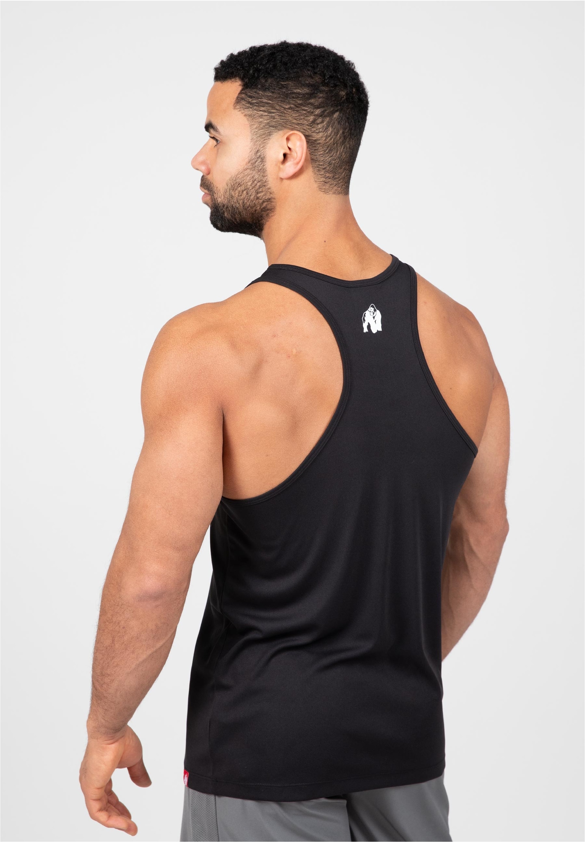 Gorilla Wear Muskelshirt, mit großem Logoprint auf der Front