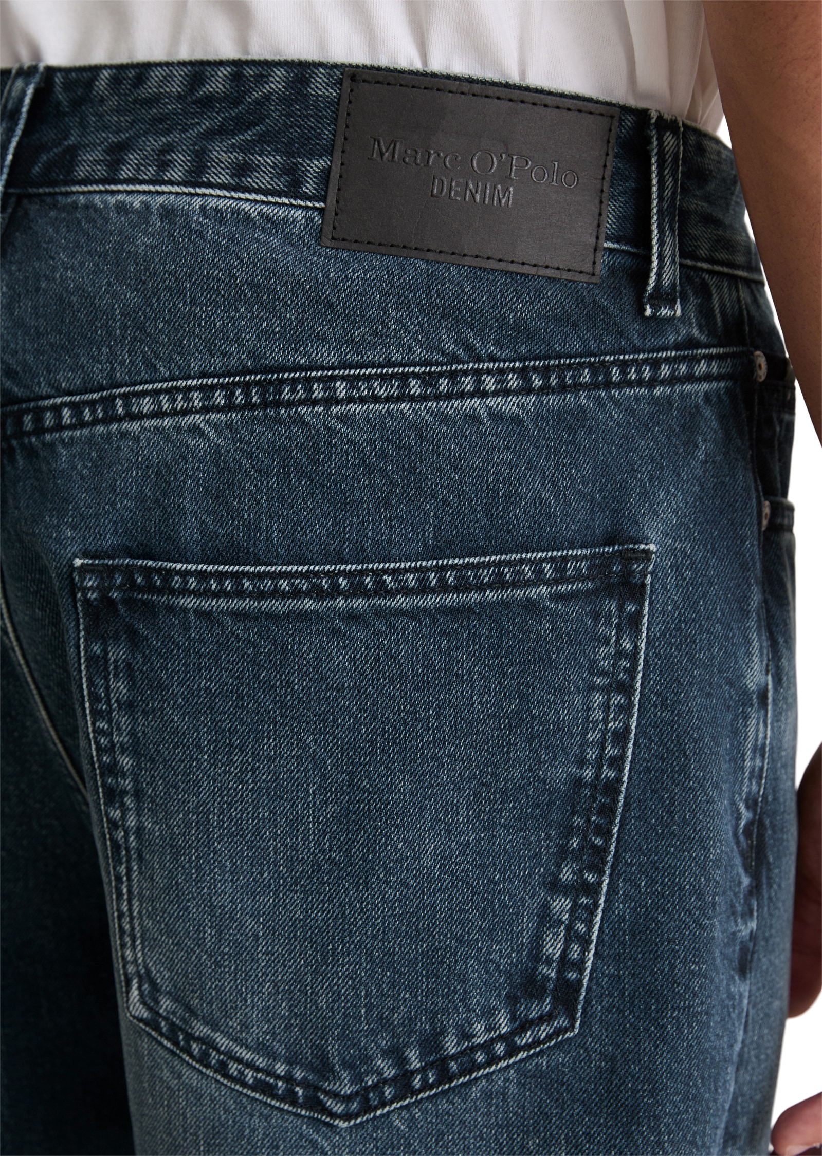 Marc O'Polo DENIM Tapered-fit-Jeans »Runne« tapered fit, reine Bio-Baumwolle