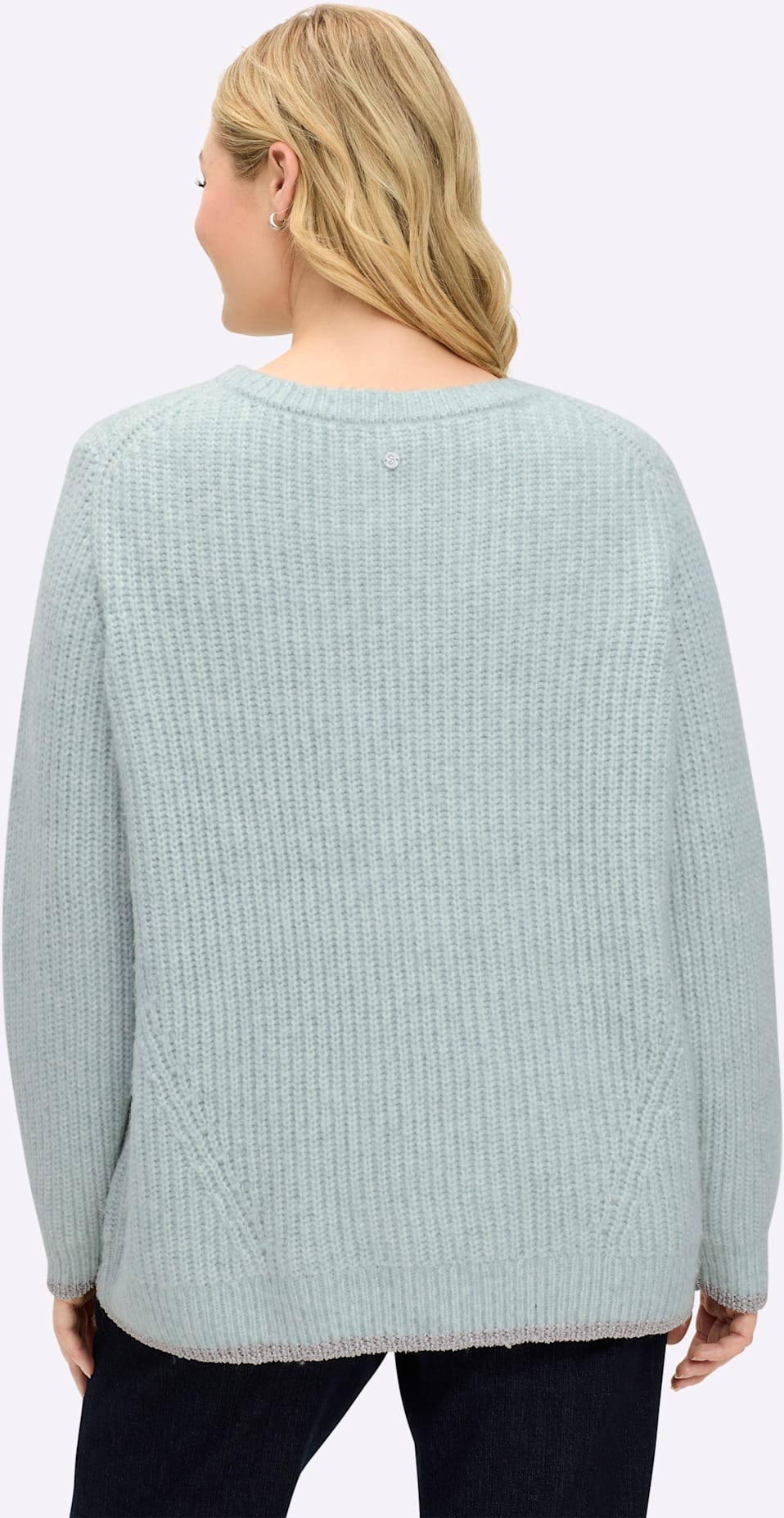 Sheego Rundhalspullover "Pullover" günstig online kaufen