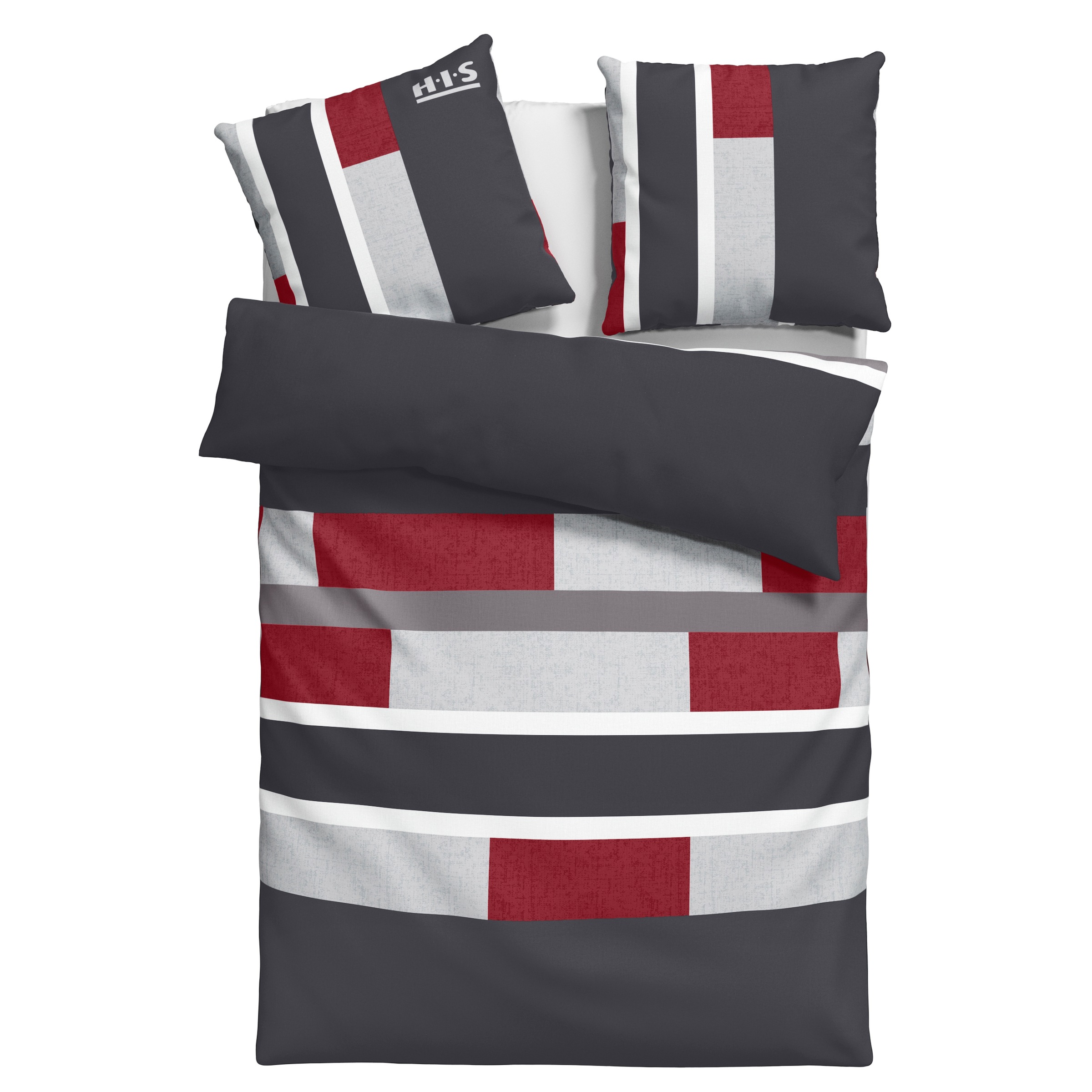 H.I.S Bettwäsche "Etienne in Gr. 135x200 oder 155x220 cm" 2 Stk. tlg. Bettw günstig online kaufen
