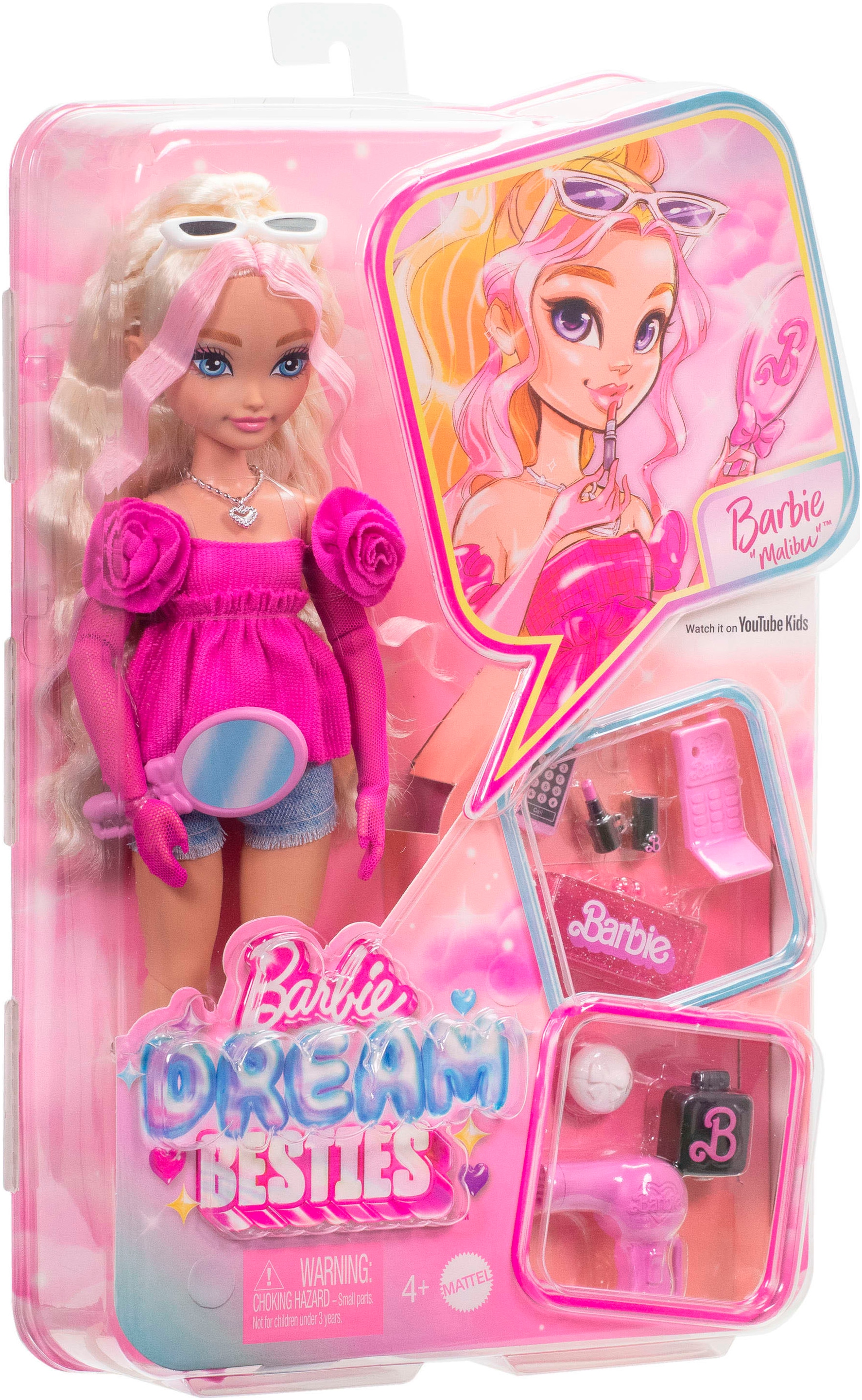 Barbie Anziehpuppe »Barbie Dream Besties, Malibu«