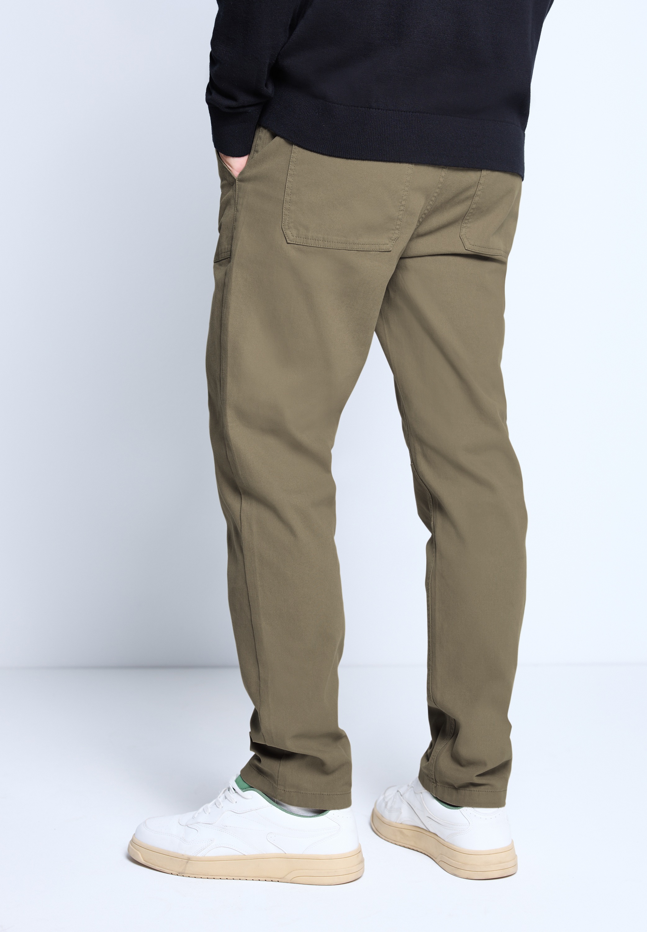 STREET ONE MEN Chinohose mit seitlichen Einschubtaschen günstig online kaufen