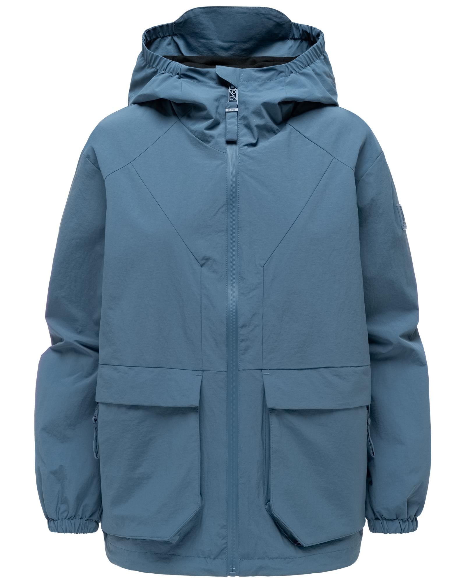 Navahoo Outdoorjacke »Donnerwetter 14« mit Kapuze Wasserdichte Übergangsjacke mit Kapuze