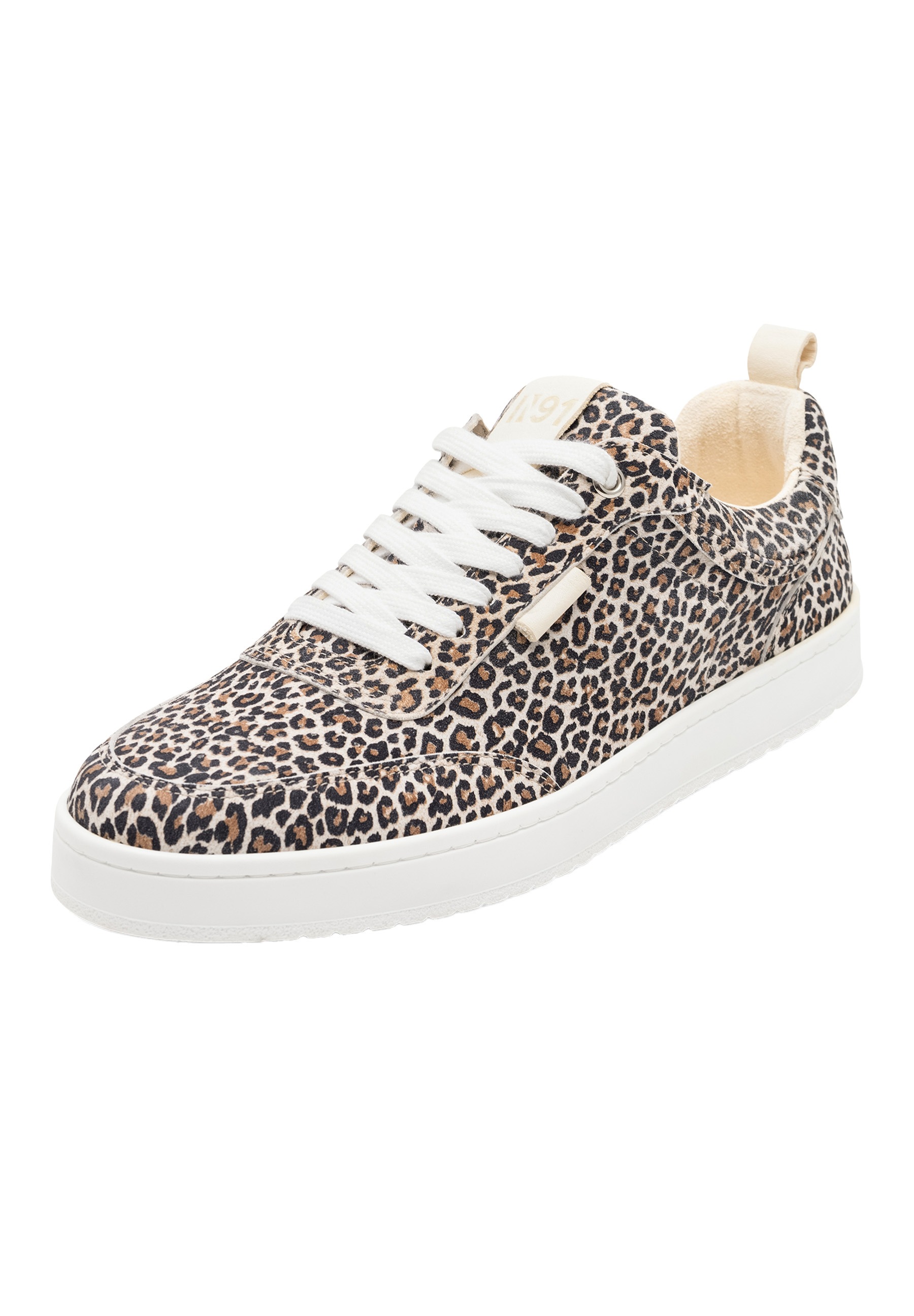 N91 Sneaker »Court M AA Herrensneaker«, Turnschuh Leder handgefertigt, sportlicher Freizeitschuh Herren